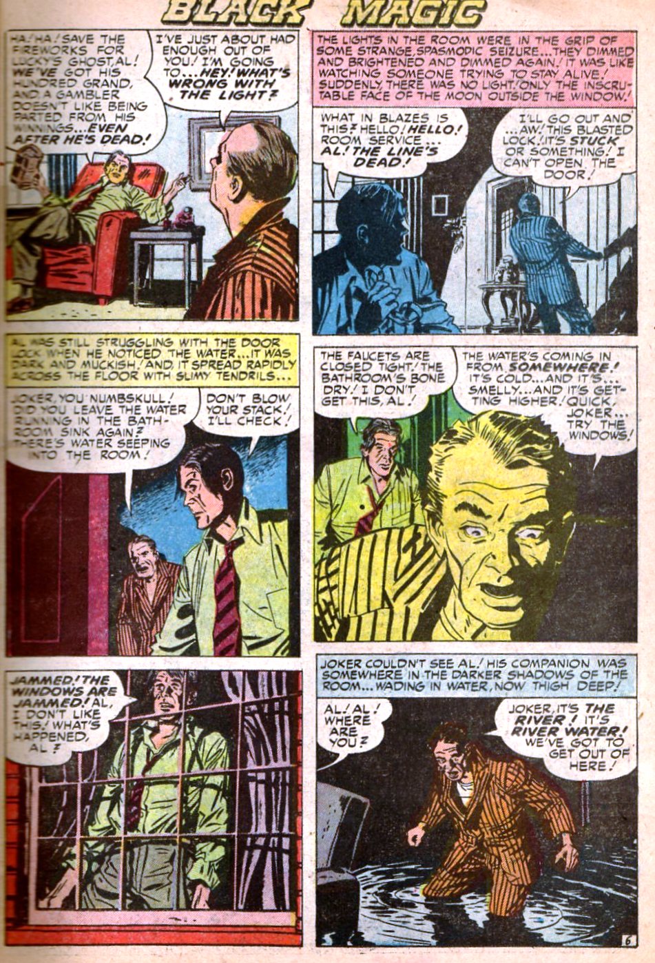 Read online Black Magic (1950) comic -  Issue #5 - 17