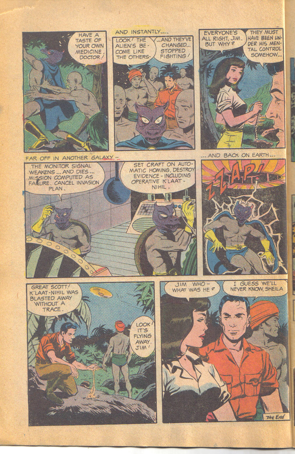 Read online Jungle Jim (1969) comic -  Issue #22 - 11