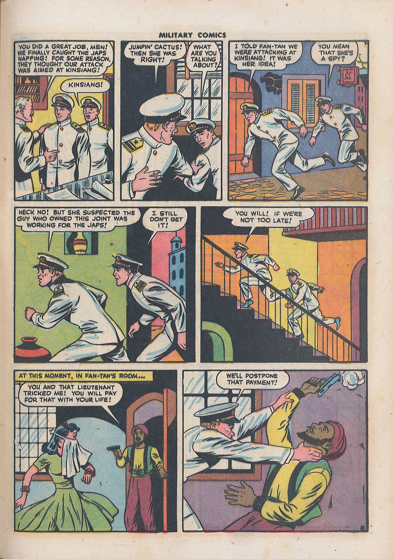 Read online Military Comics comic -  Issue #34 - 49