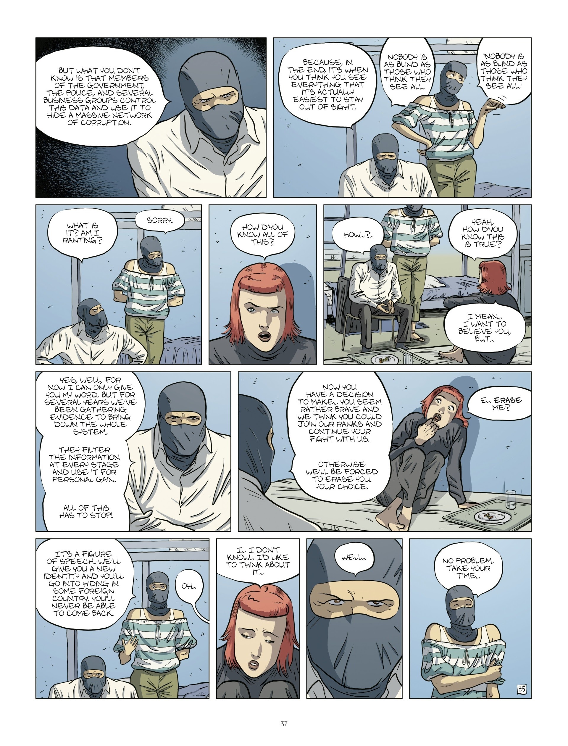 Read online The Kingdom of the Blind comic -  Issue #1 - 37