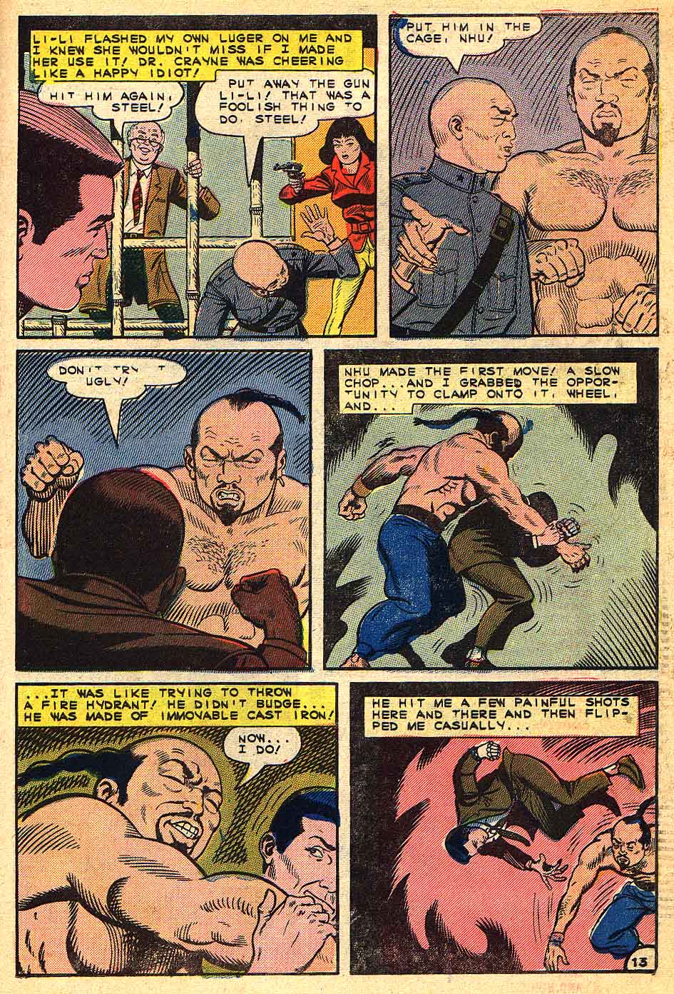 Read online Sarge Steel comic -  Issue #5 - 19