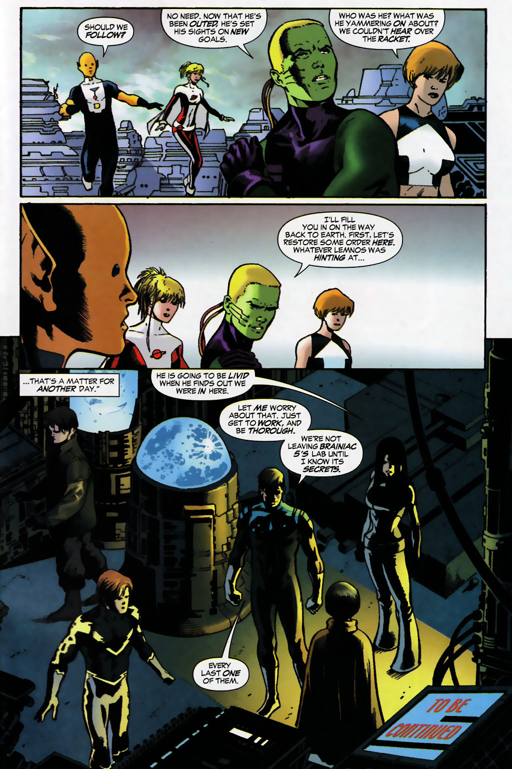 Read online Legion of Super-Heroes (2005) comic -  Issue #7 - 31