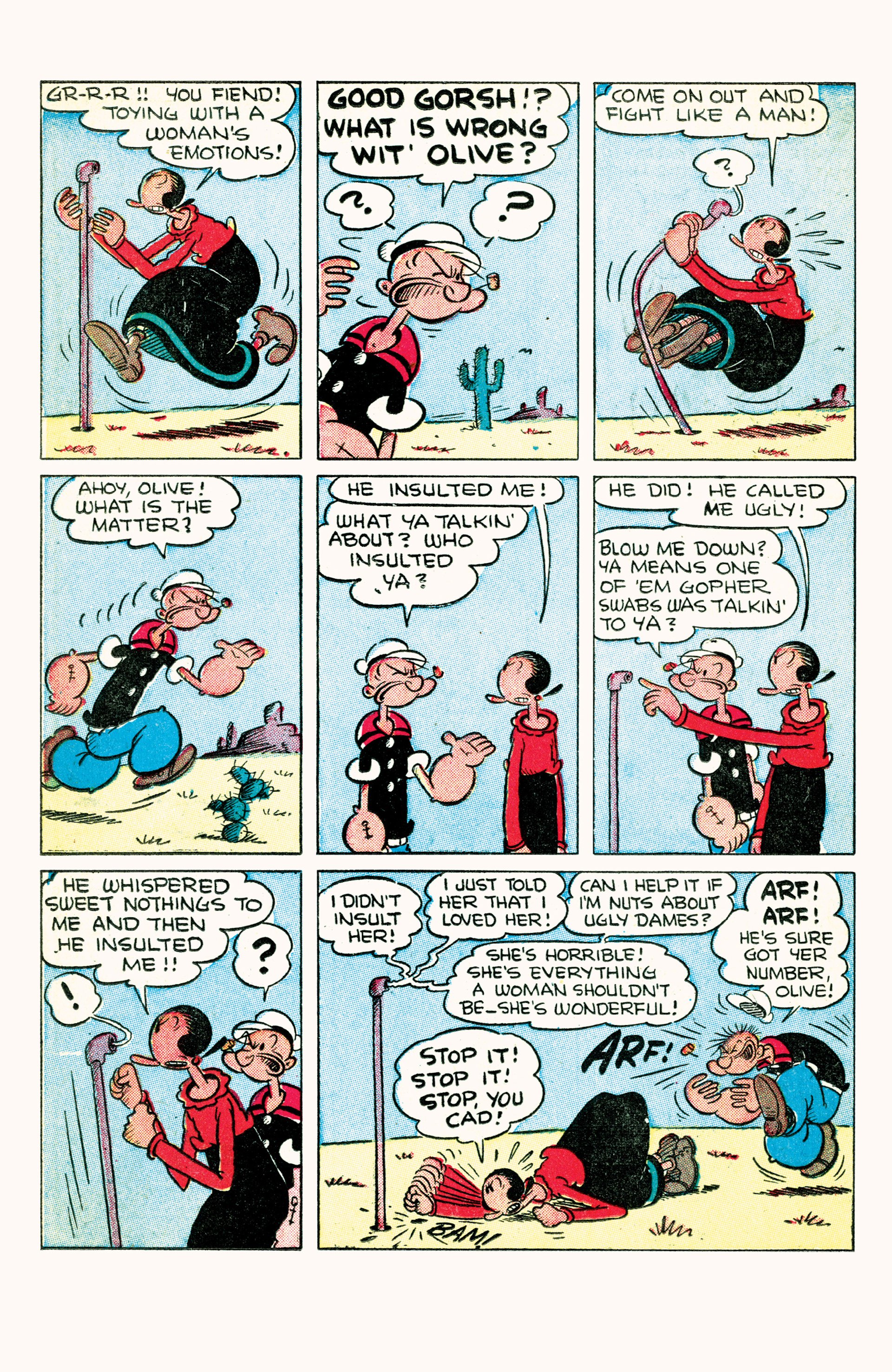Read online Classic Popeye comic -  Issue #13 - 36