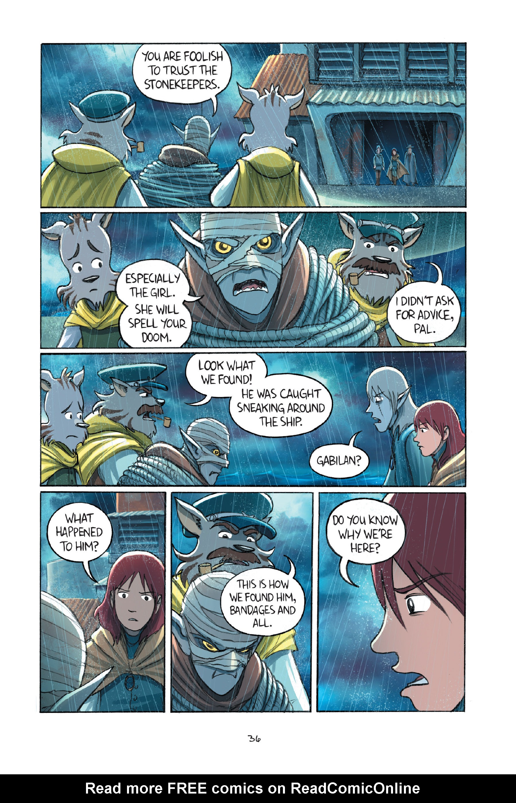 Read online Amulet comic -  Issue #7 - 39