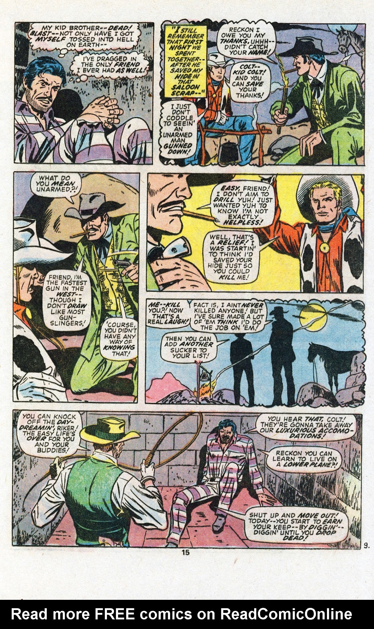 Read online Kid Colt Outlaw comic -  Issue #201 - 17