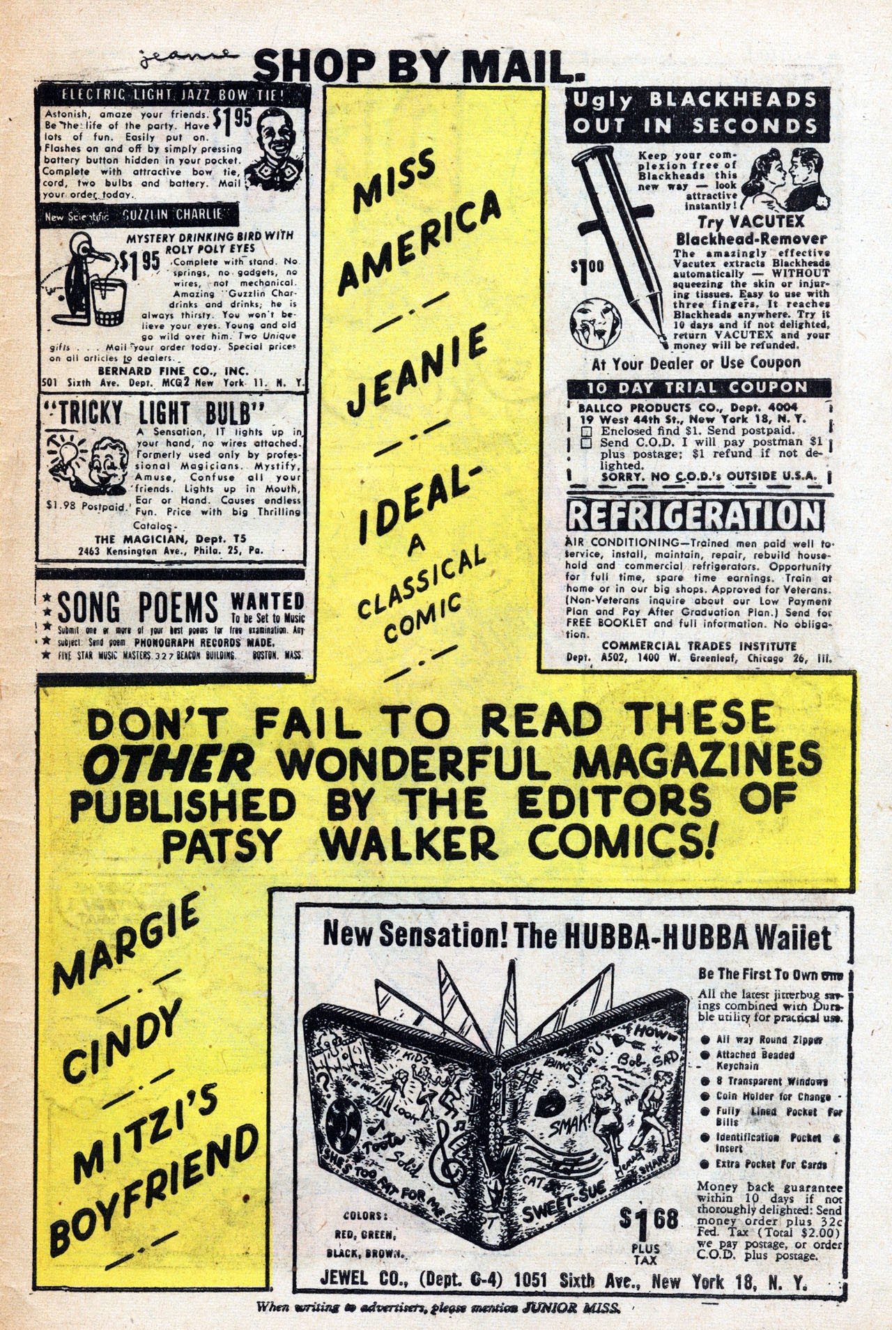 Read online Junior Miss (1947) comic -  Issue #30 - 41
