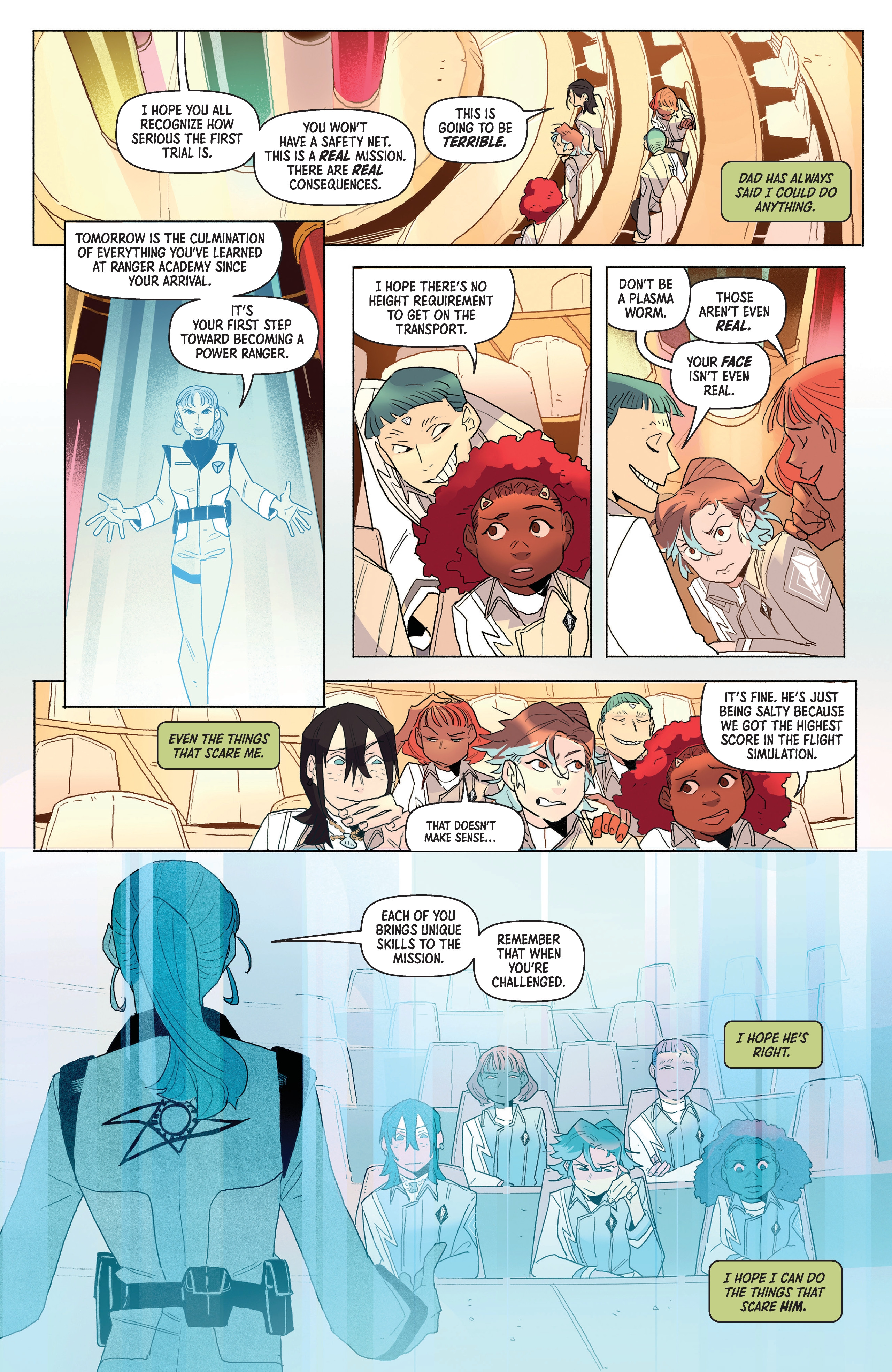 Read online Ranger Academy comic -  Issue #3 - 23
