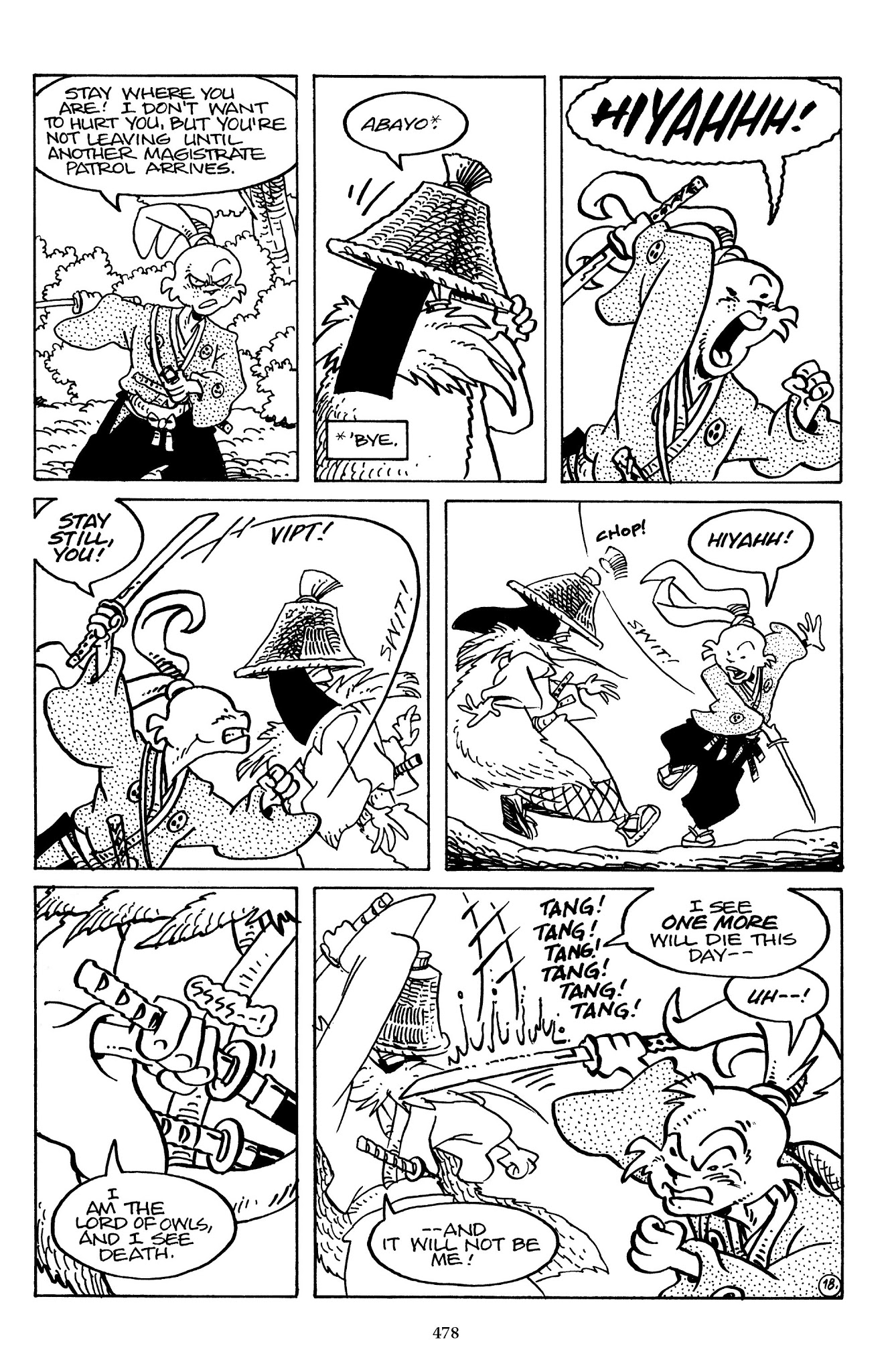 Read online The Usagi Yojimbo Saga comic -  Issue # TPB 7 - 470