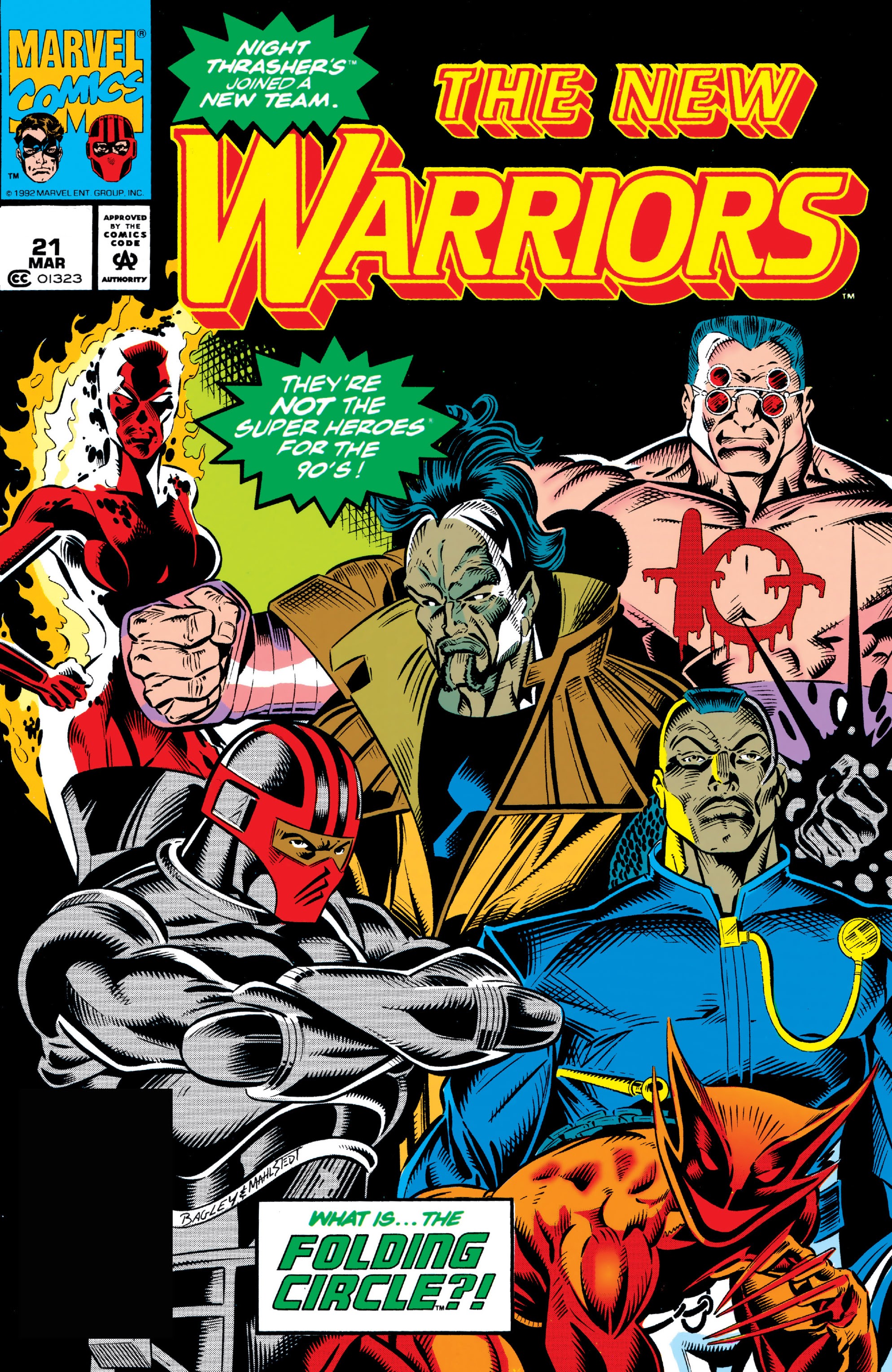 Read online The New Warriors comic -  Issue #21 - 1