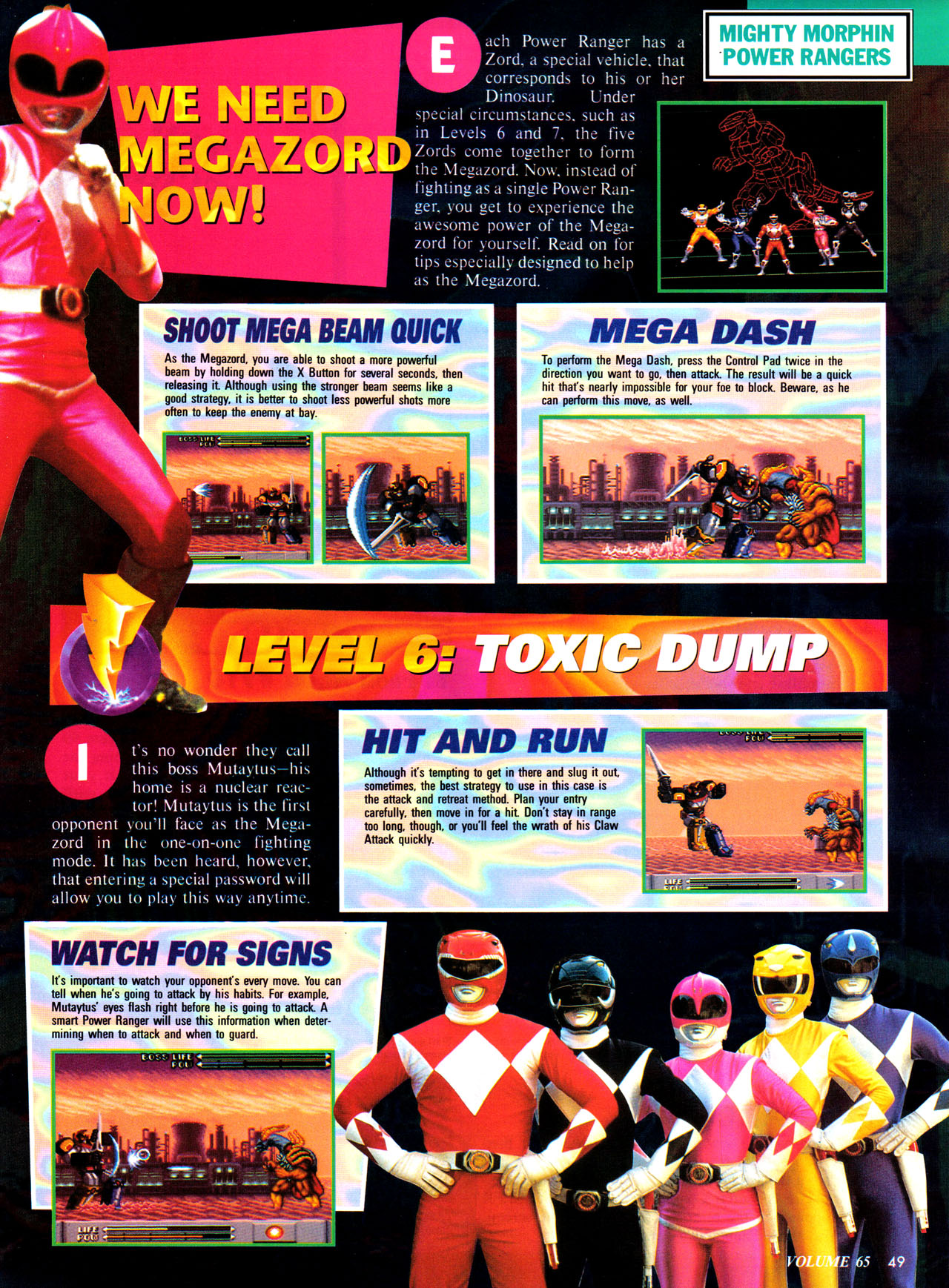 Read online Nintendo Power comic -  Issue #65 - 56