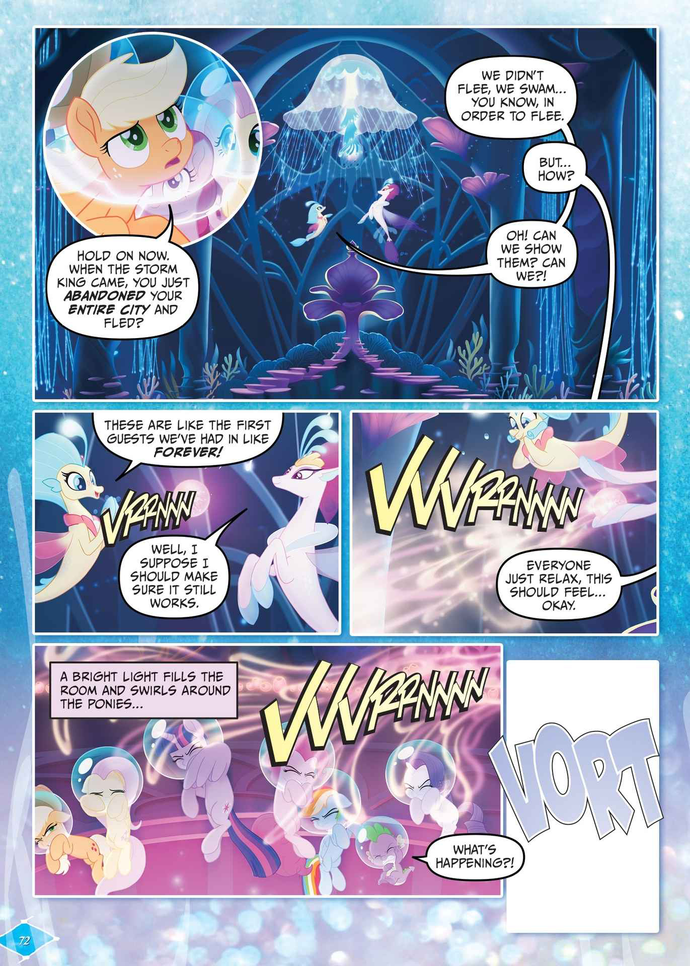Read online My Little Pony: The Movie Adaptation comic -  Issue # TPB - 73
