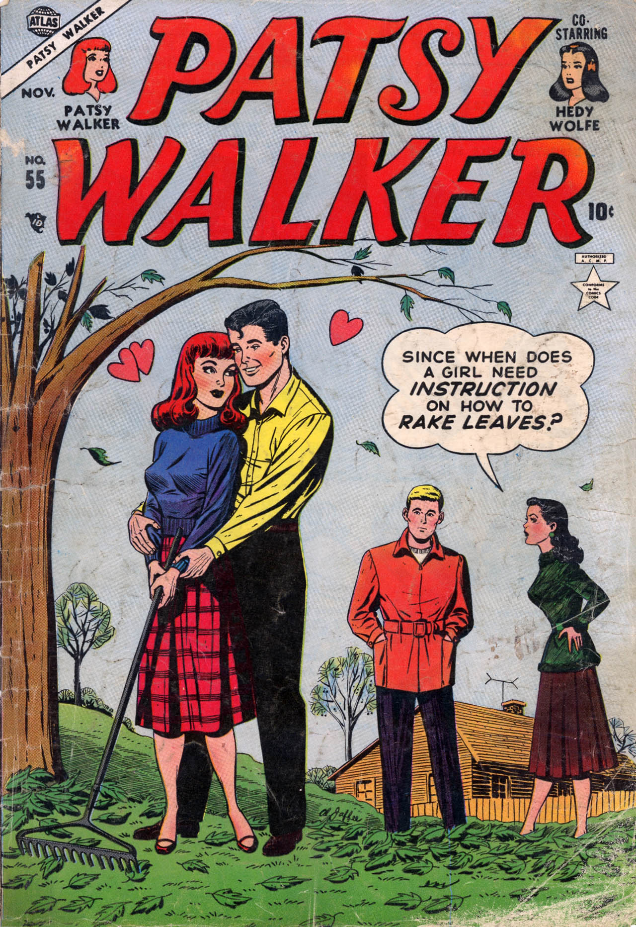 Read online Patsy Walker comic -  Issue #55 - 1