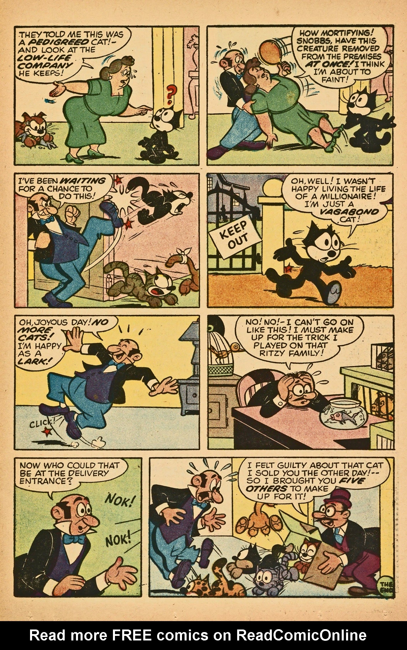 Read online Felix the Cat (1955) comic -  Issue #109 - 25