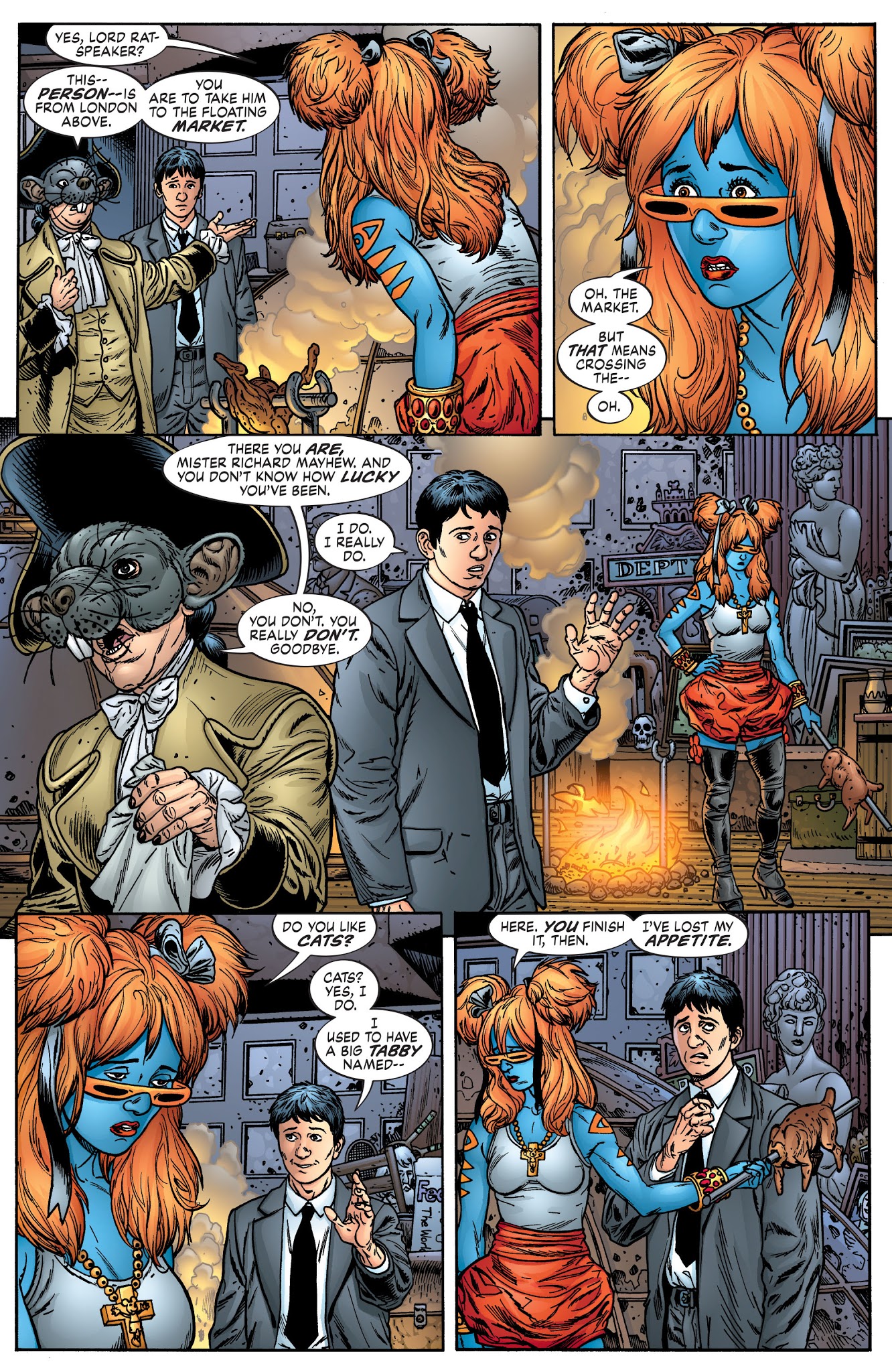 Read online Neil Gaiman's Neverwhere comic -  Issue # TPB - 62