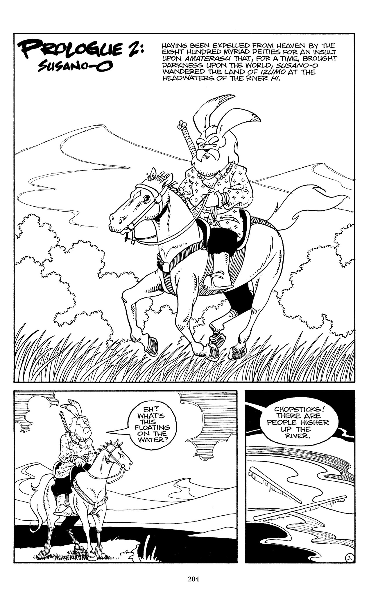 Read online The Usagi Yojimbo Saga comic -  Issue # TPB 2 - 204
