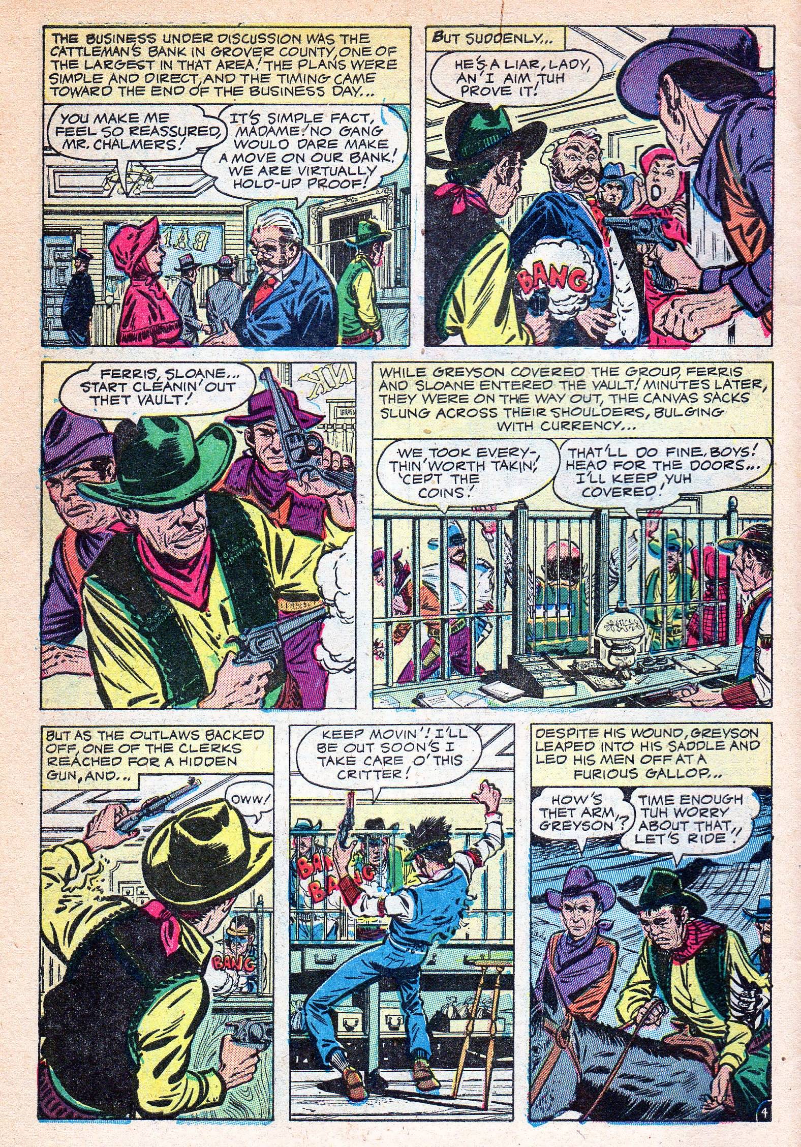Read online Western Outlaws (1954) comic -  Issue #3 - 6