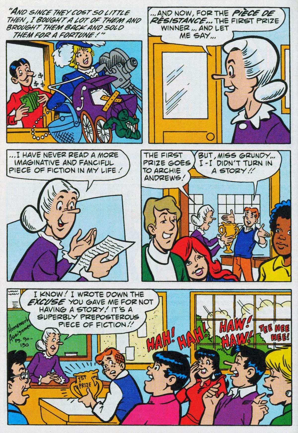 Read online Archie's Double Digest Magazine comic -  Issue #161 - 174