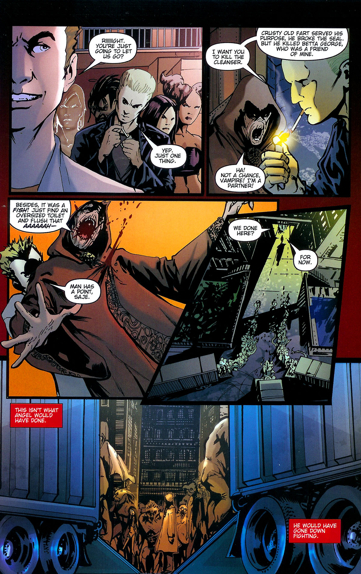 Read online Spike: Asylum comic -  Issue #5 - 20
