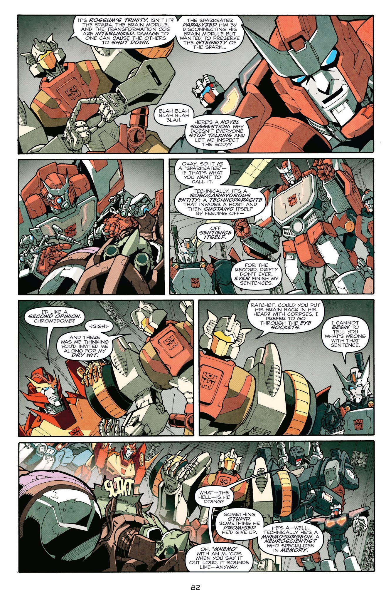 Read online Transformers: The IDW Collection Phase Two comic -  Issue # TPB 1 (Part 1) - 82