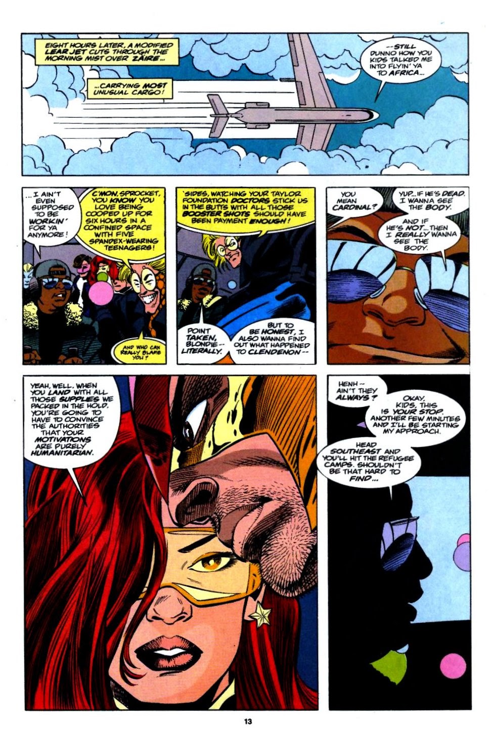 Read online The New Warriors comic -  Issue #54 - 9
