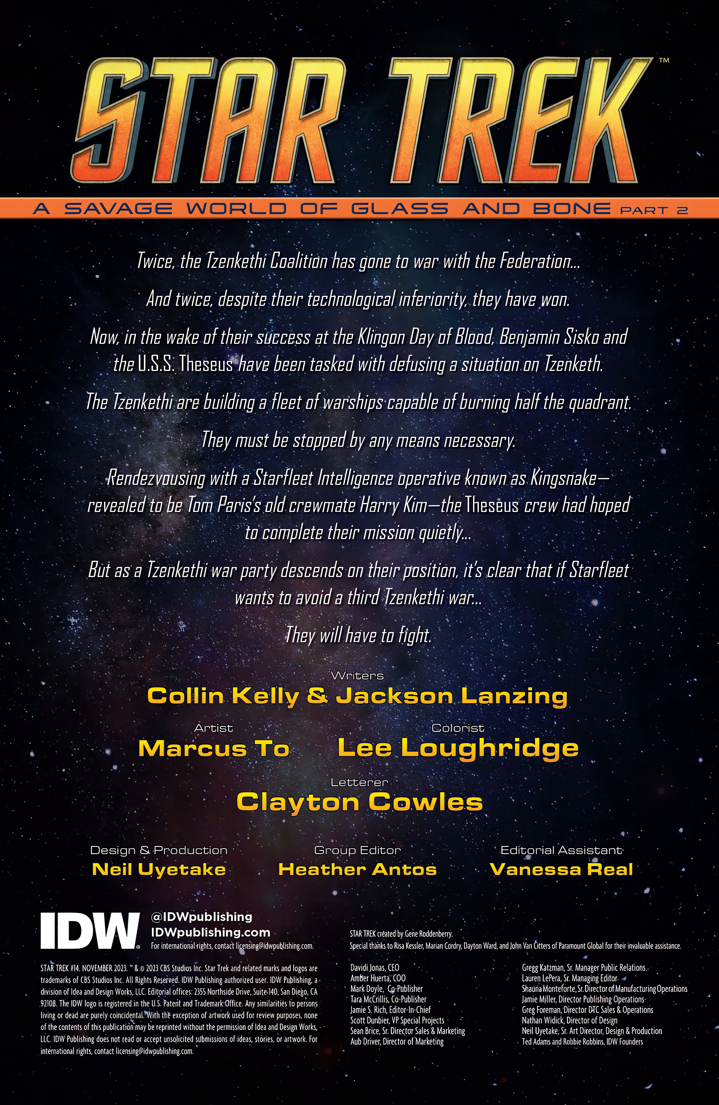 Read online Star Trek (2022) comic -  Issue #14 - 2