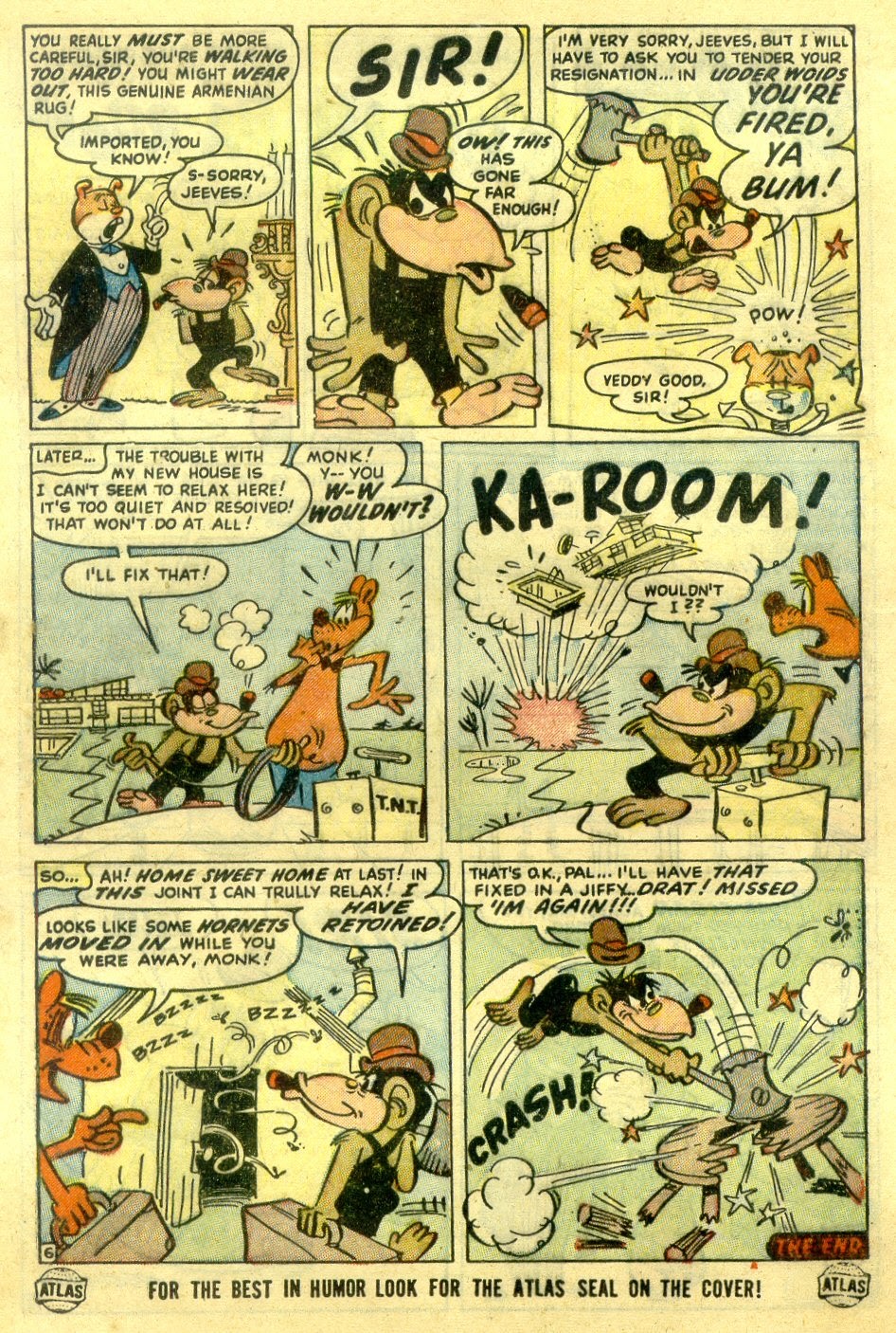 Read online The Monkey And The Bear comic -  Issue #1 - 32