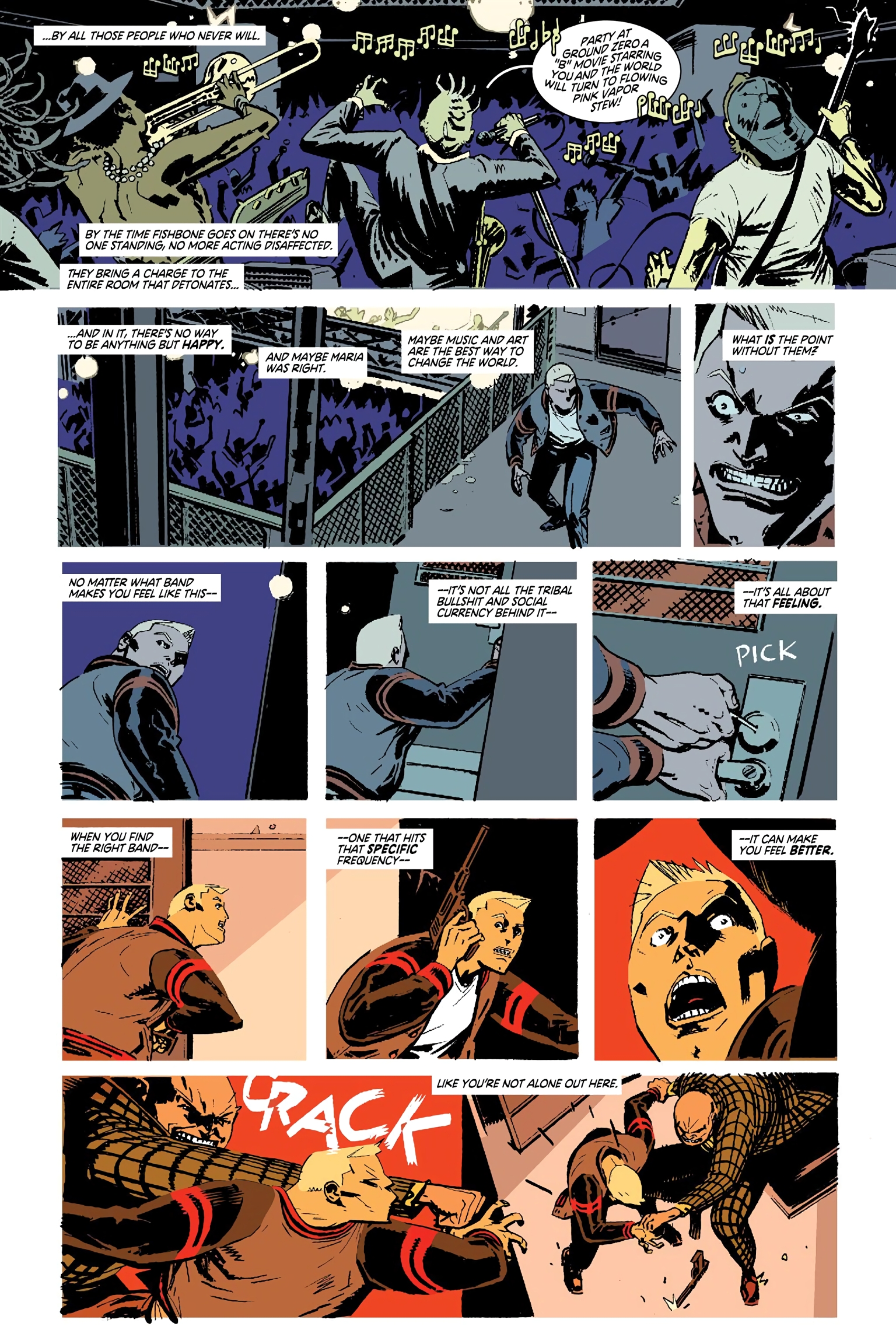 Read online Deadly Class comic -  Issue # _Deluxe Edition Teen Age Riot (Part 3) - 15