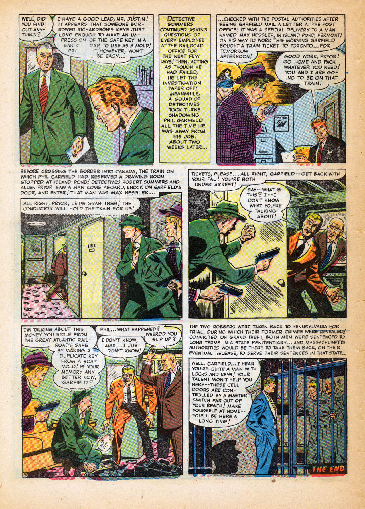 Read online Justice (1947) comic -  Issue #29 - 32