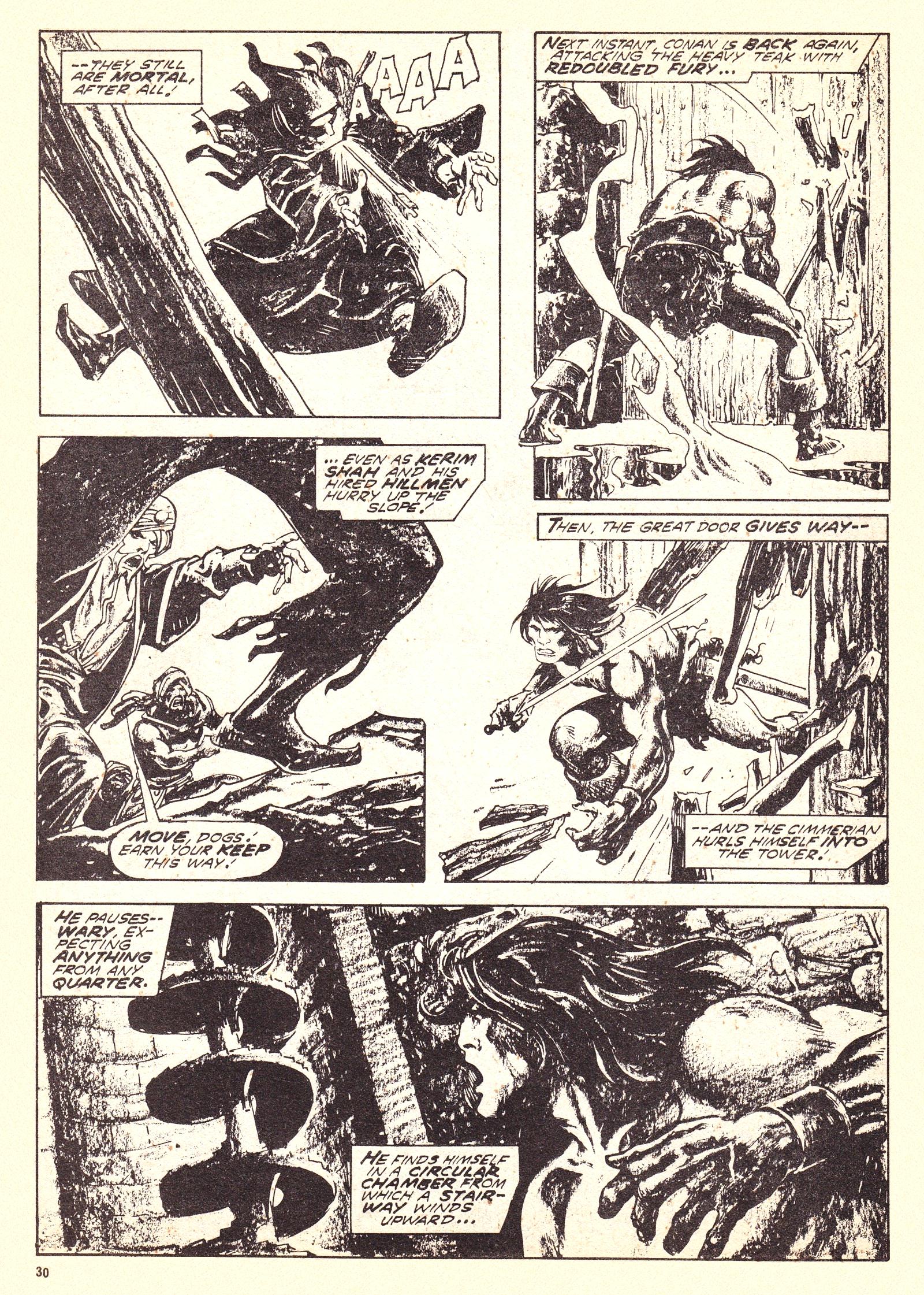Read online The Savage Sword of Conan (1975) comic -  Issue #7 - 30