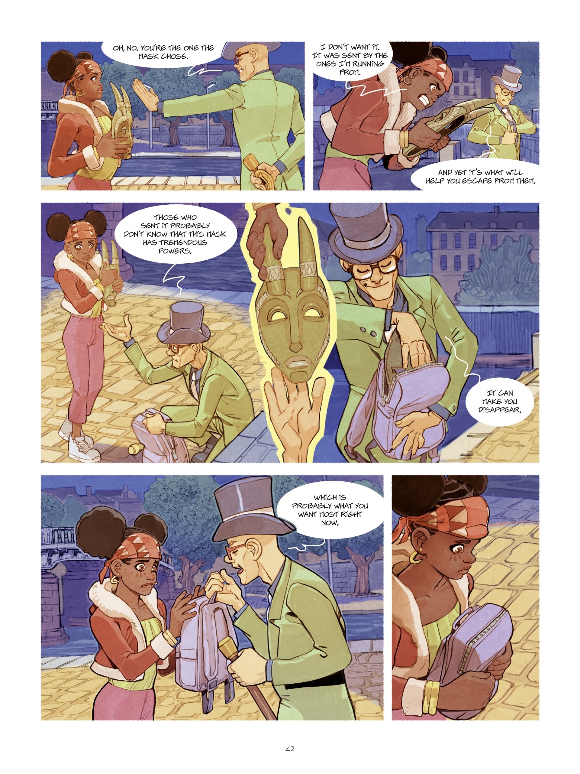 Read online Masks comic -  Issue #1 - 42