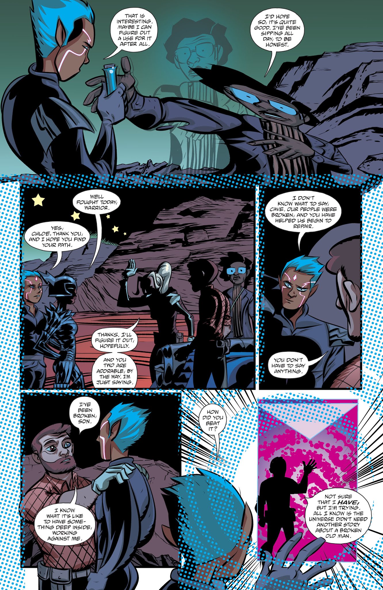 Read online Cave Carson Has An Intersteller Eye comic -  Issue #3 - 22