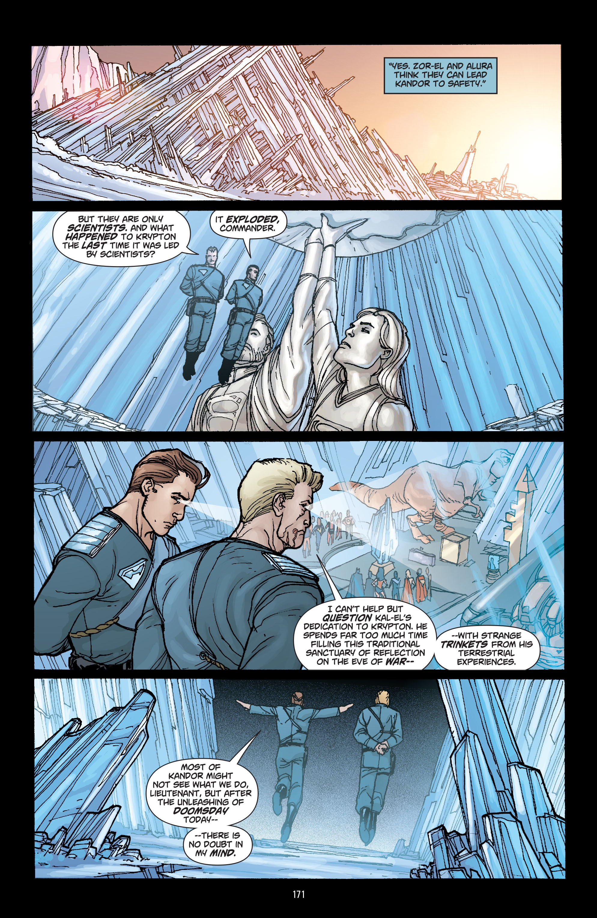 Read online Superman: New Krypton comic -  Issue # TPB 1 - 158