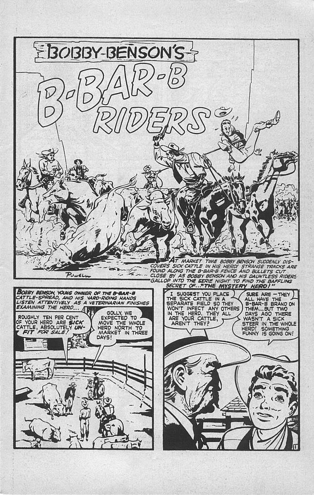 Read online Bobby Benson's B-Bar-B Riders (1990) comic -  Issue # Full - 11