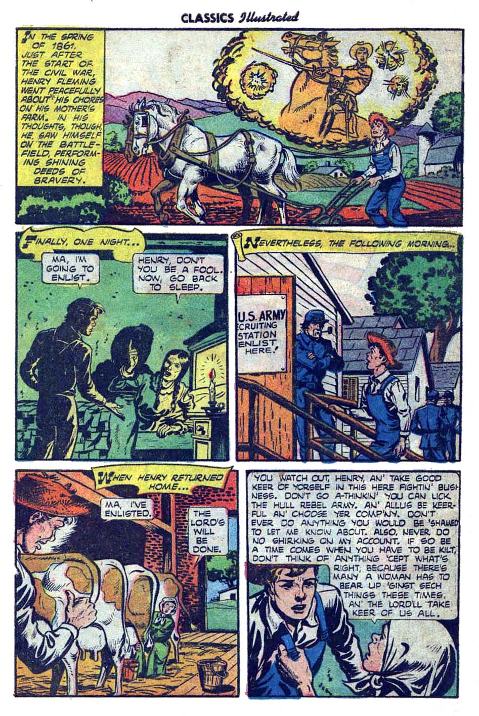 Read online Classics Illustrated comic -  Issue #98 - 4