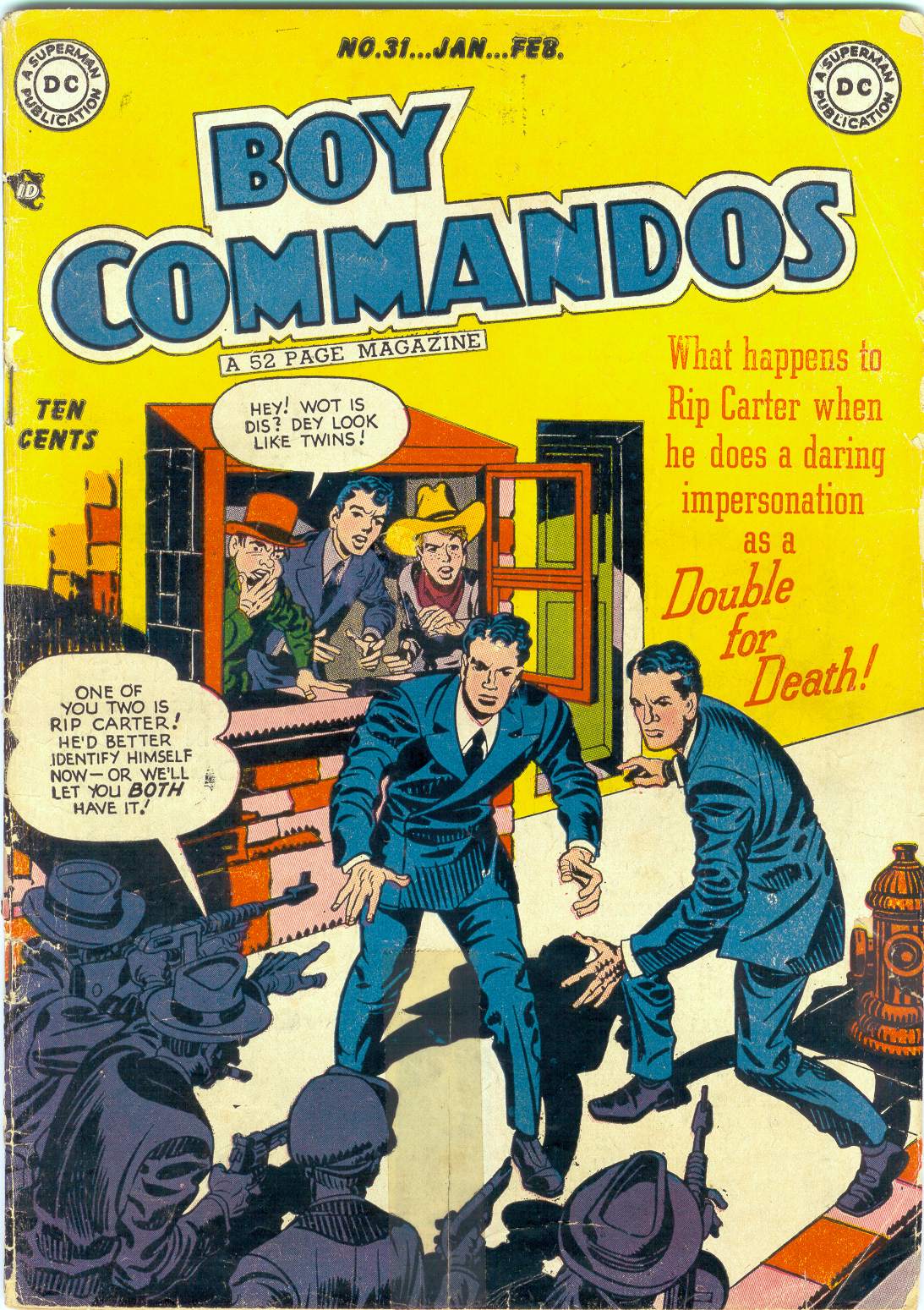 Read online Boy Commandos comic -  Issue #31 - 1