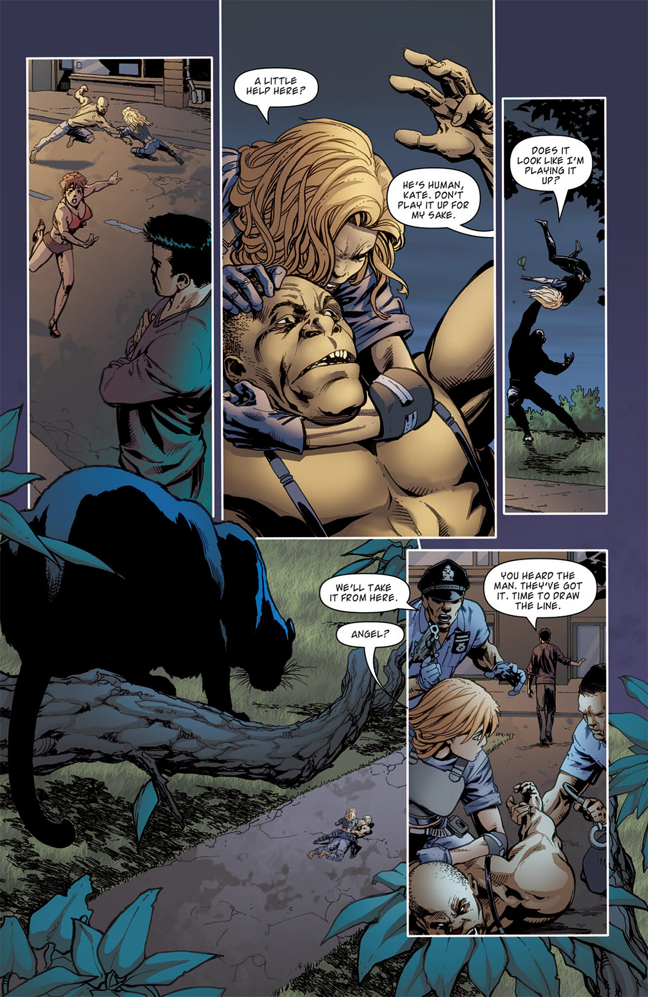 Read online Angel comic -  Issue #18 - 20