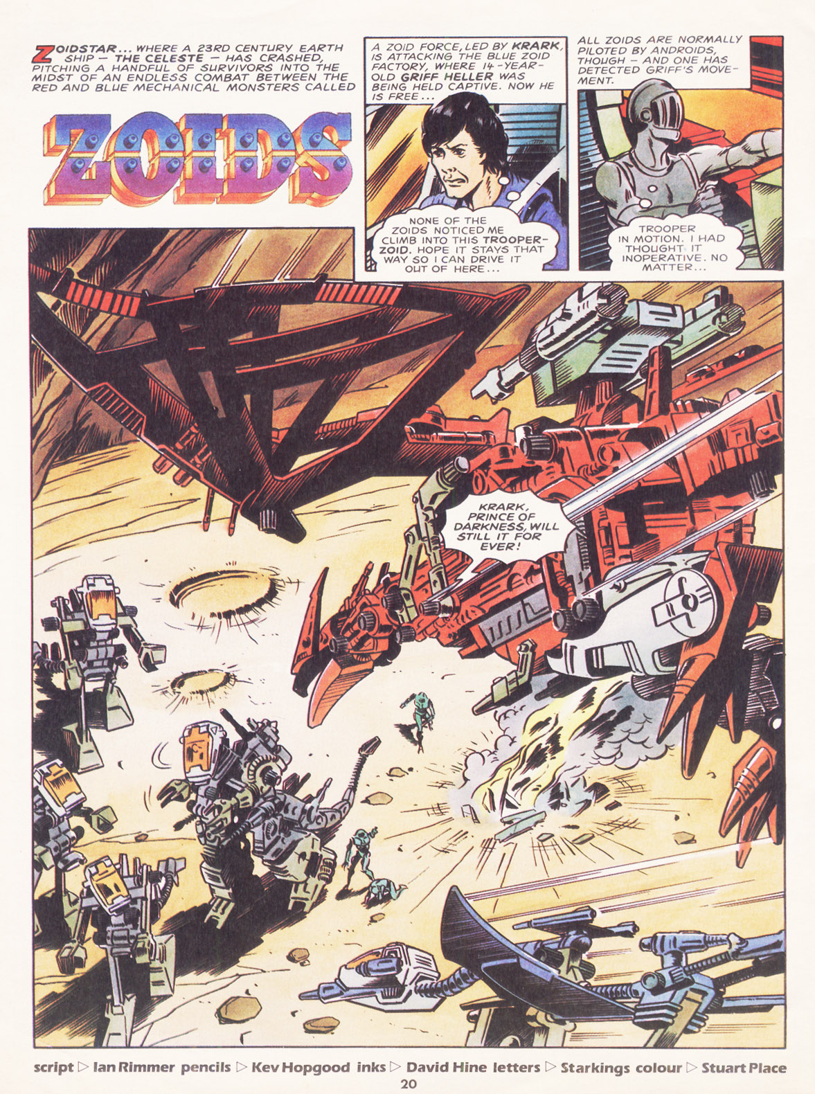 Read online Zoids Collected Comics comic -  Issue #4 - 20