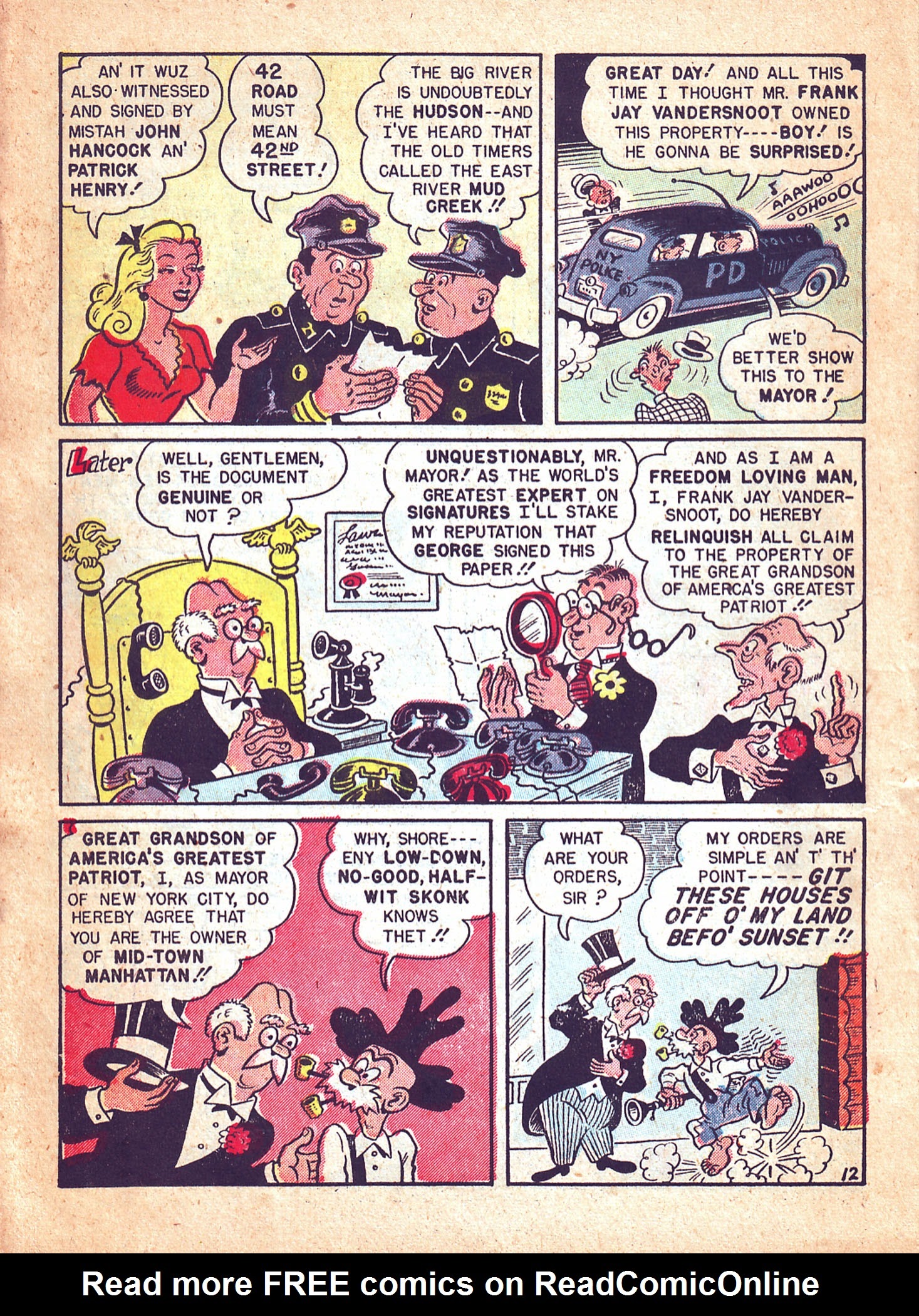 Read online Babe (1948) comic -  Issue #4 - 28
