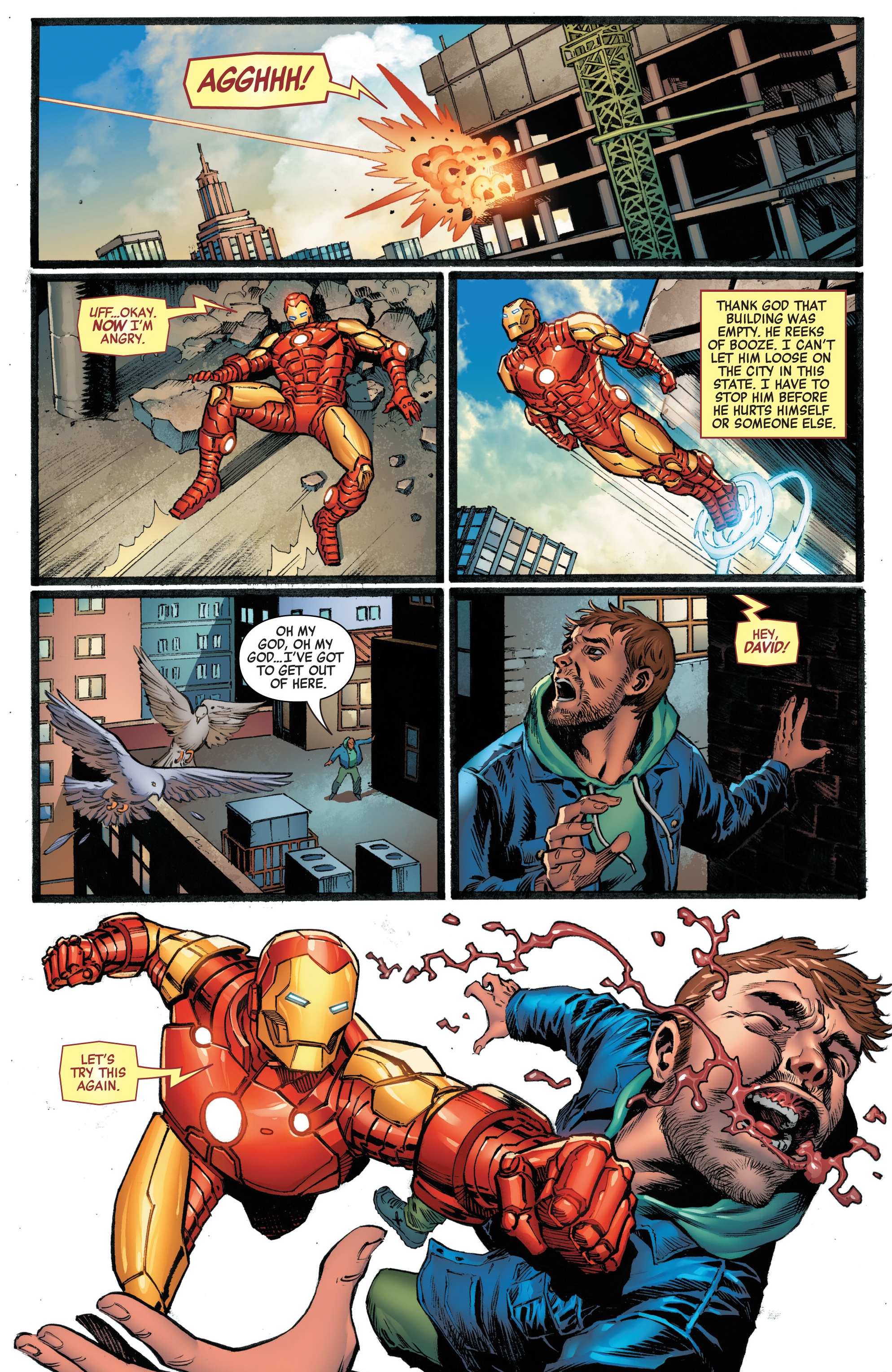 Read online Marvel's Voices: The Avengers comic -  Issue # Full - 8