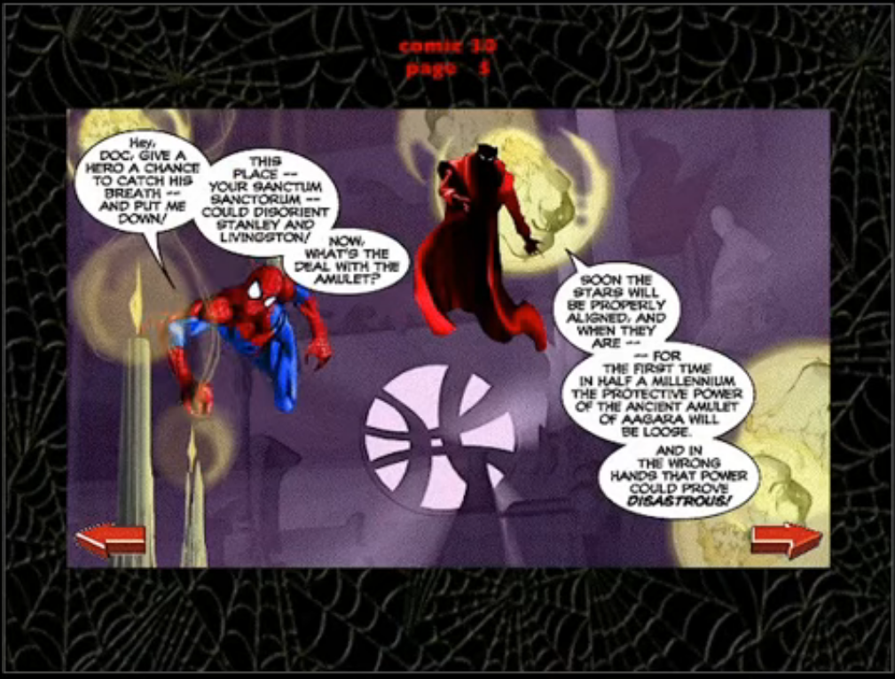 Read online Stan Lee Presents Spider-Man Cybercomic comic -  Issue #30 - 7