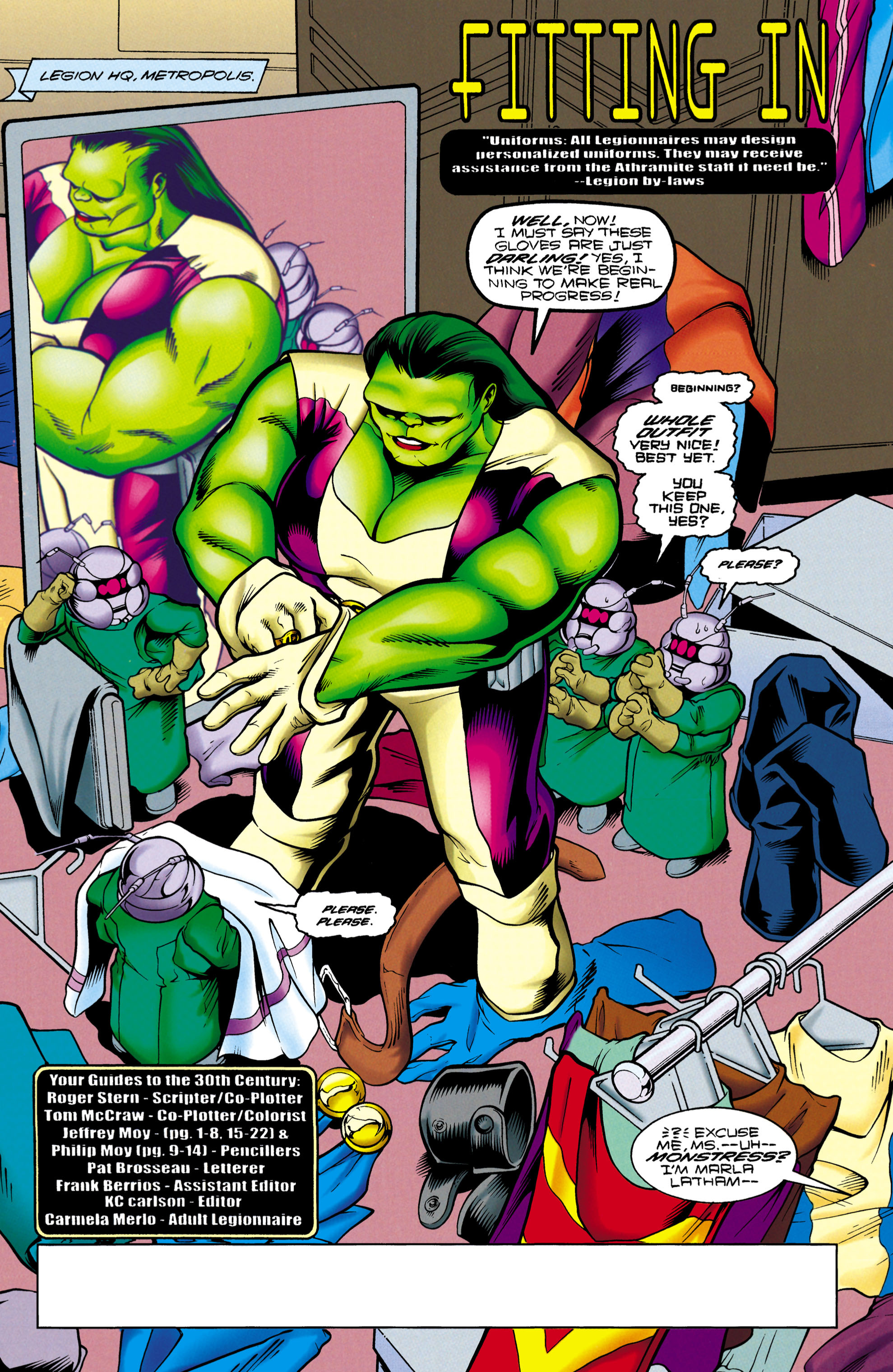 Read online Legionnaires comic -  Issue #53 - 2