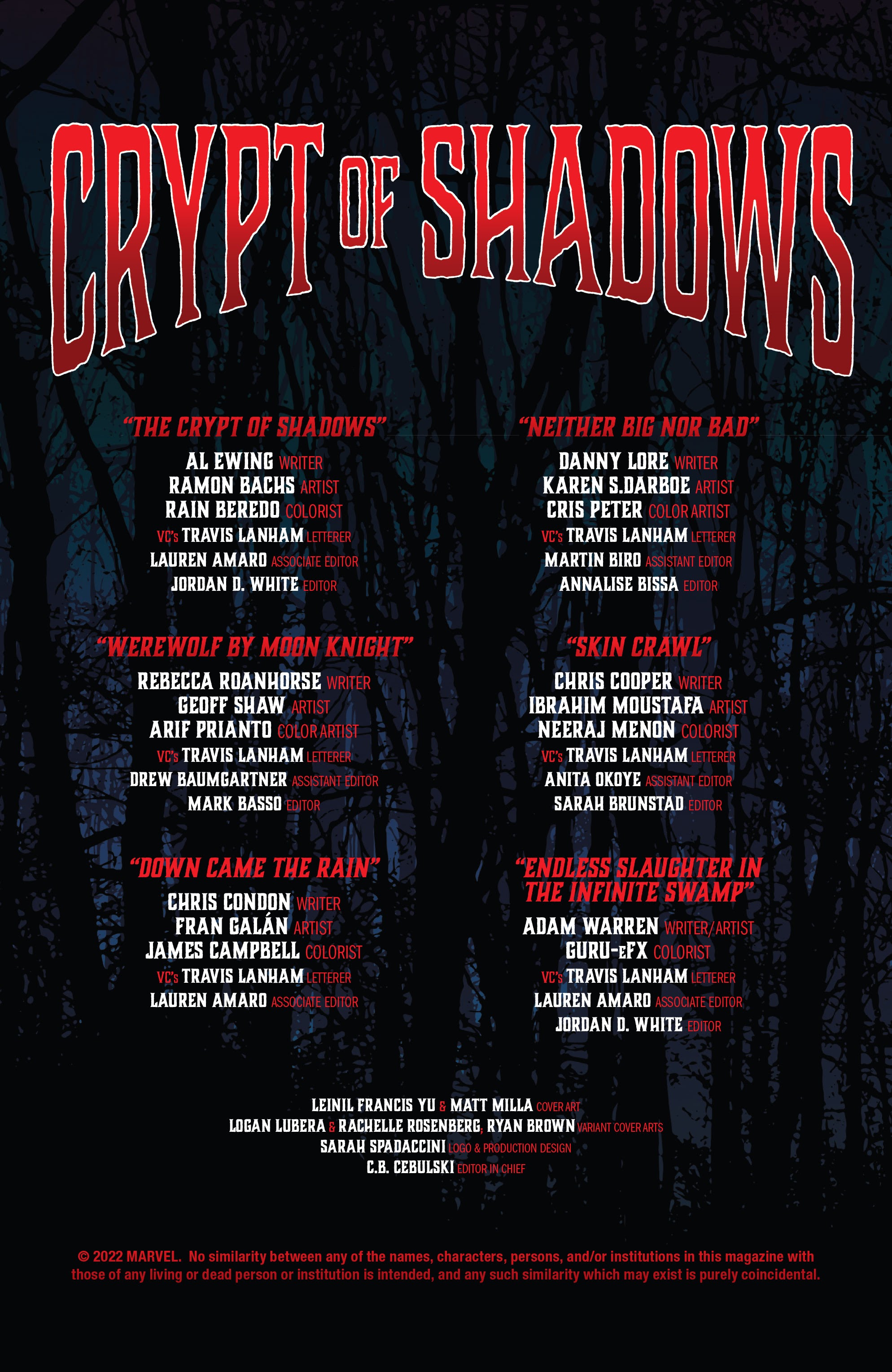 Read online Crypt of Shadows (2022) comic -  Issue # Full - 3