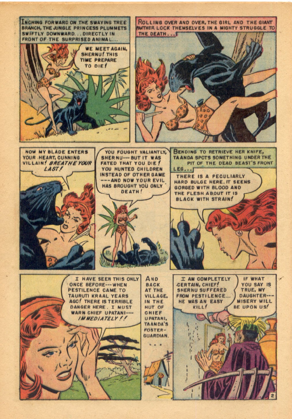 Read online Taanda White Princess of the Jungle comic -  Issue #3 - 12