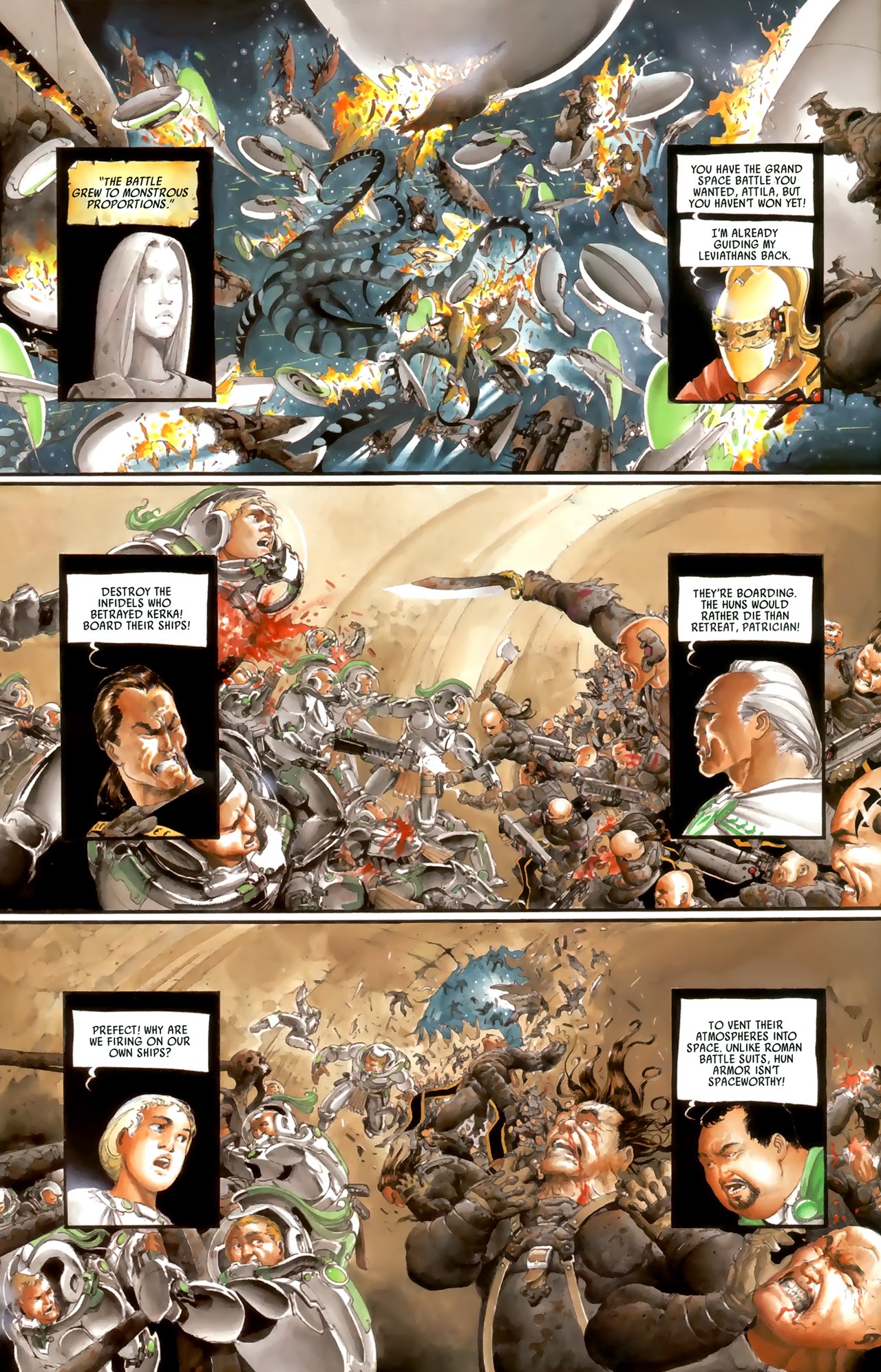 Read online Scourge Of The Gods: The Fall comic -  Issue #1 - 22