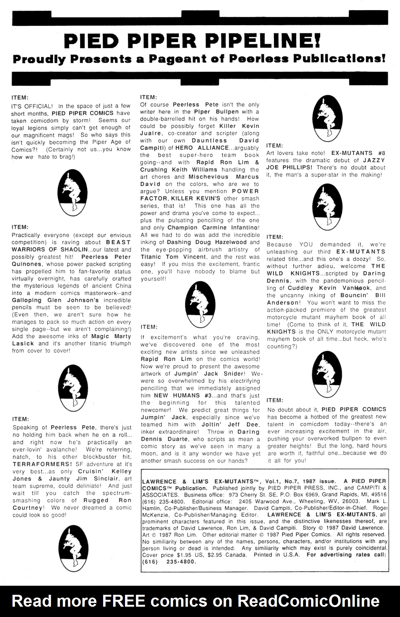 Read online Ex-Mutants (1986) comic -  Issue #7 - 6