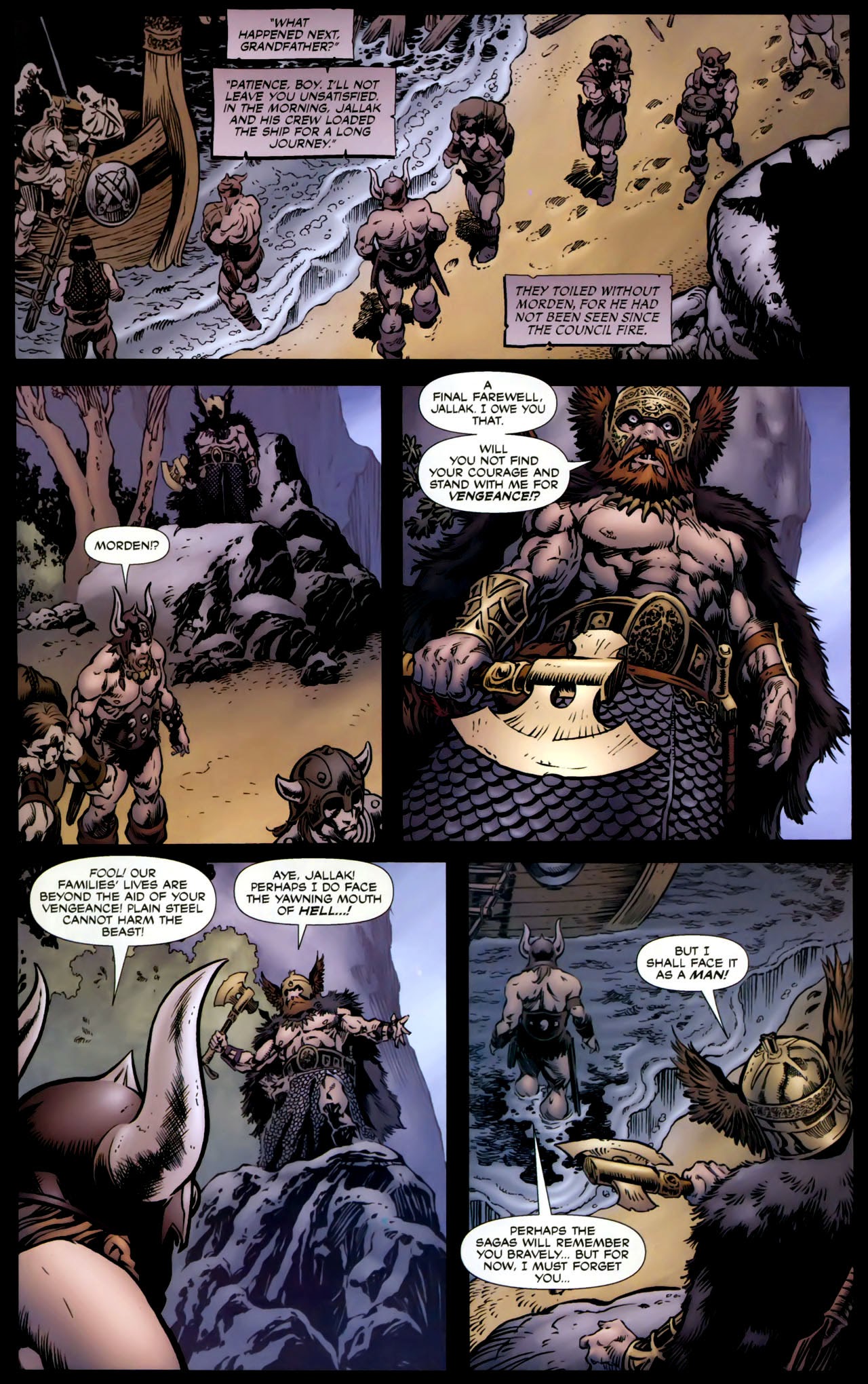 Read online Frank Frazetta's Dark Kingdom comic -  Issue #1 - 16