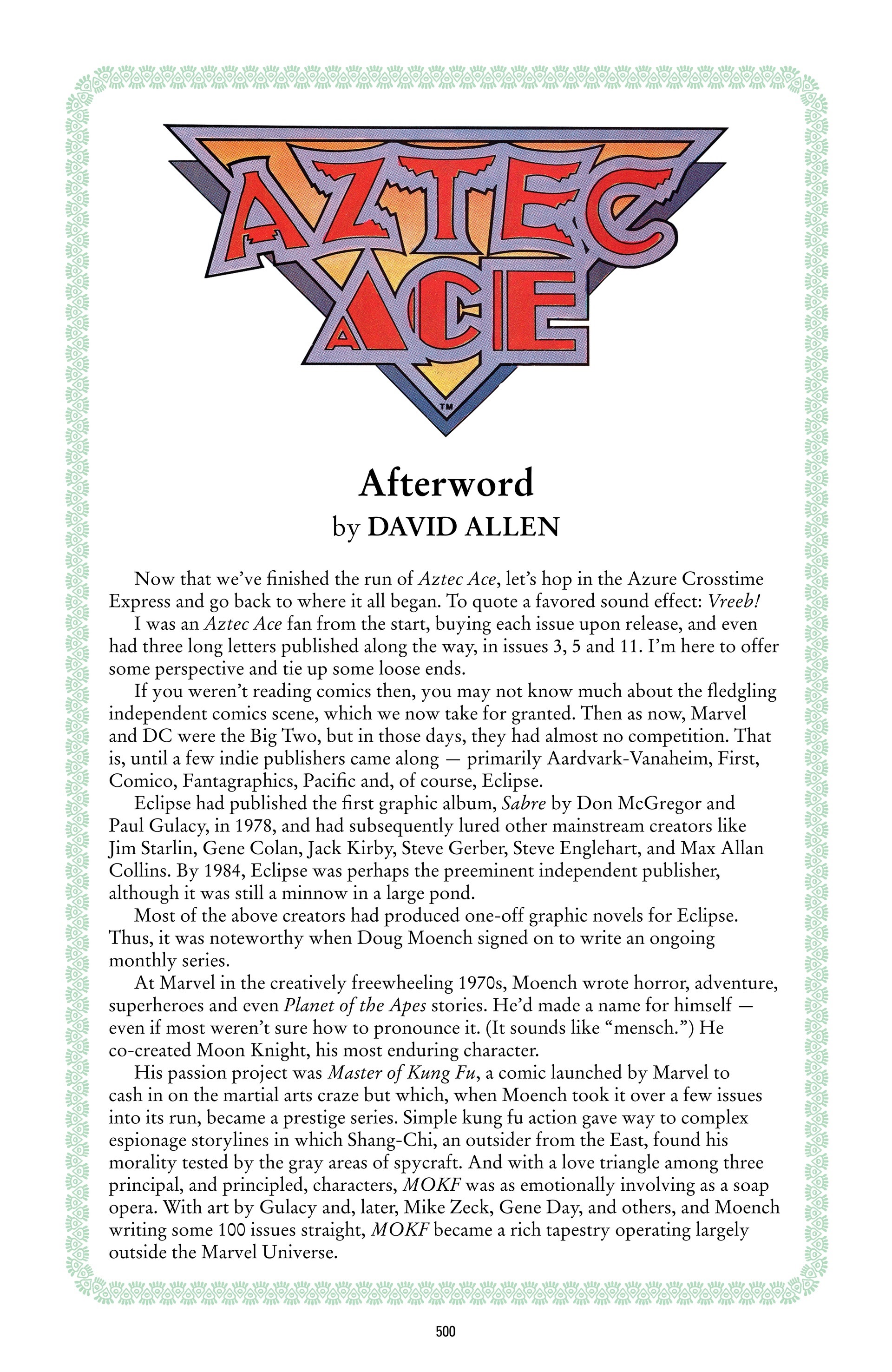 Read online Aztec Ace comic -  Issue # _The Complete Collection (Part 5) - 44