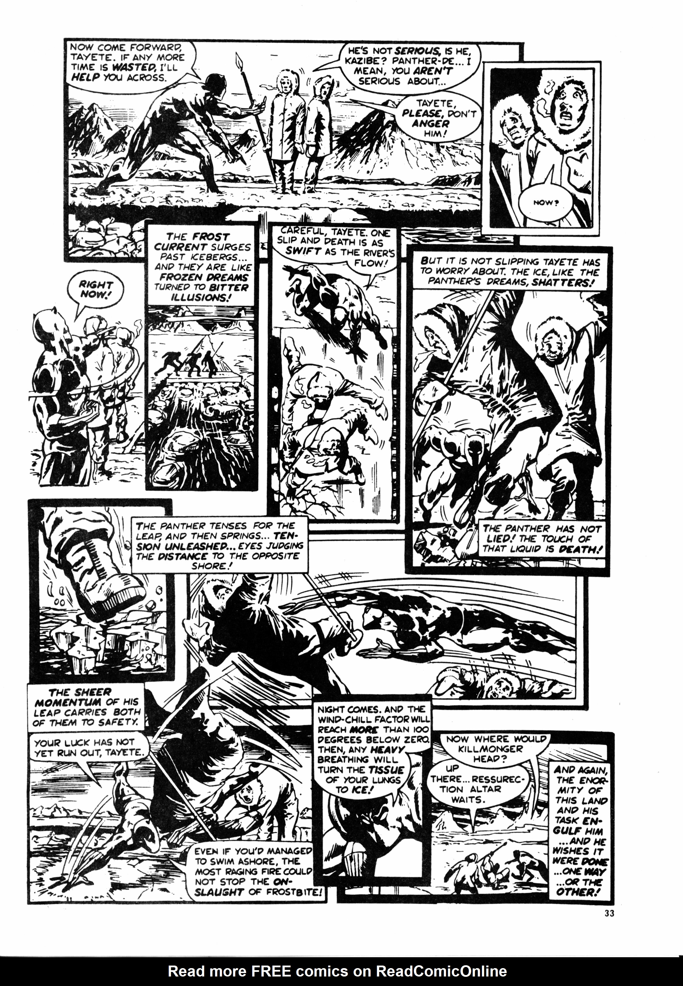 Read online Planet of the Apes (1974) comic -  Issue #70 - 31