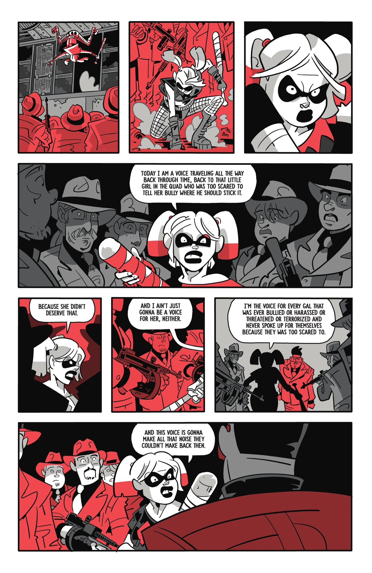 Read online Harley Quinn: Black   White   Redder comic -  Issue #4 - 21