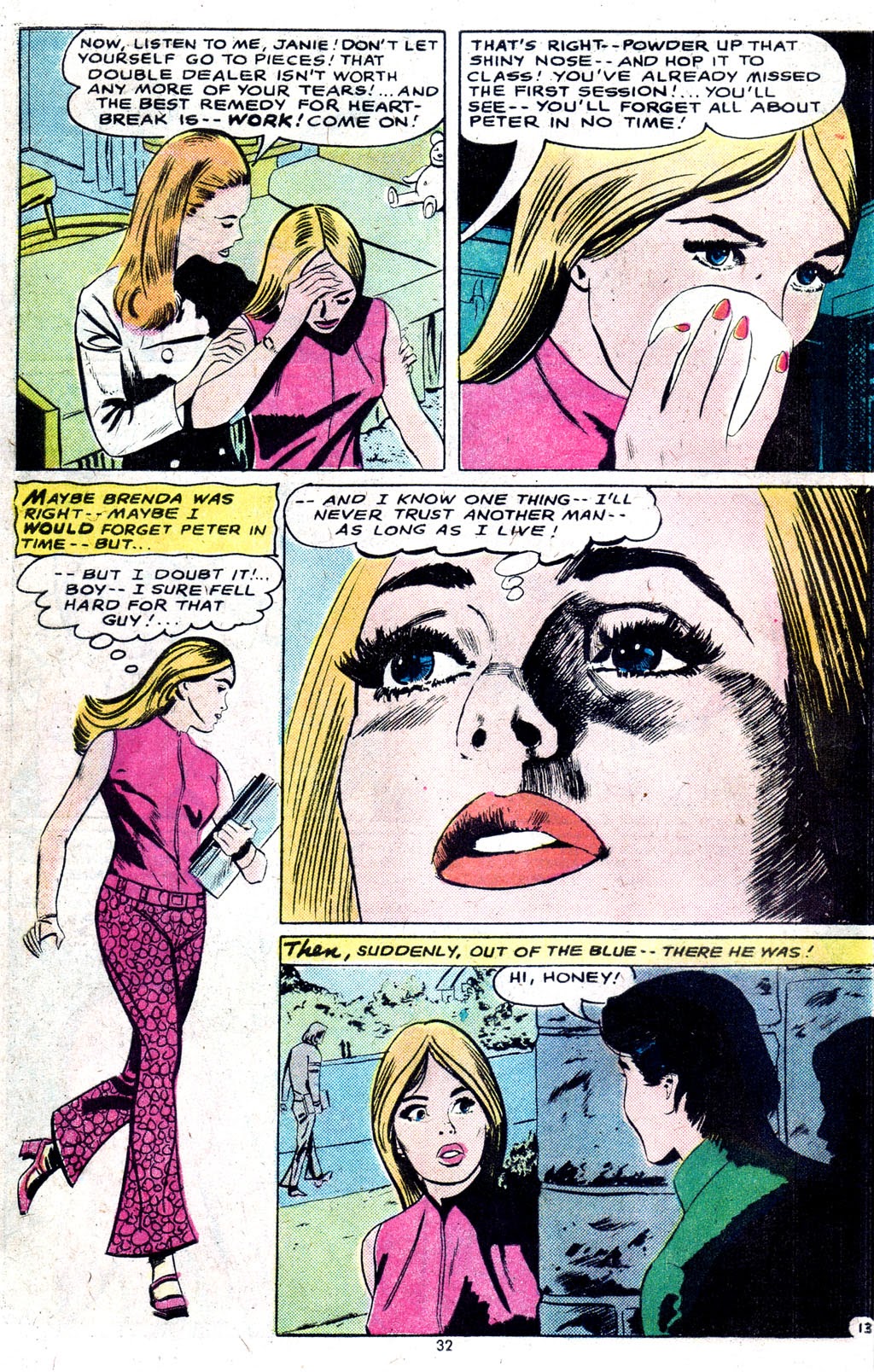 Read online Young Love (1963) comic -  Issue #112 - 32